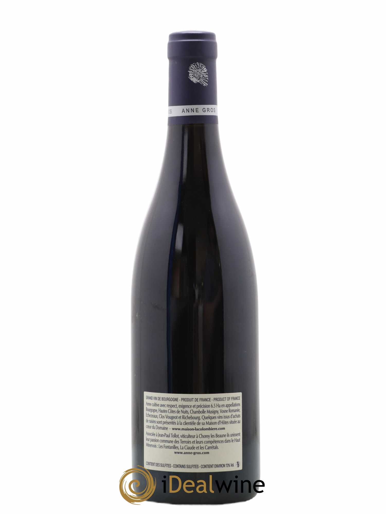 Clos de Vougeot Grand Cru Anne Gros Le Grand Maupertui 2013 - Lot of 1 bottle - 1