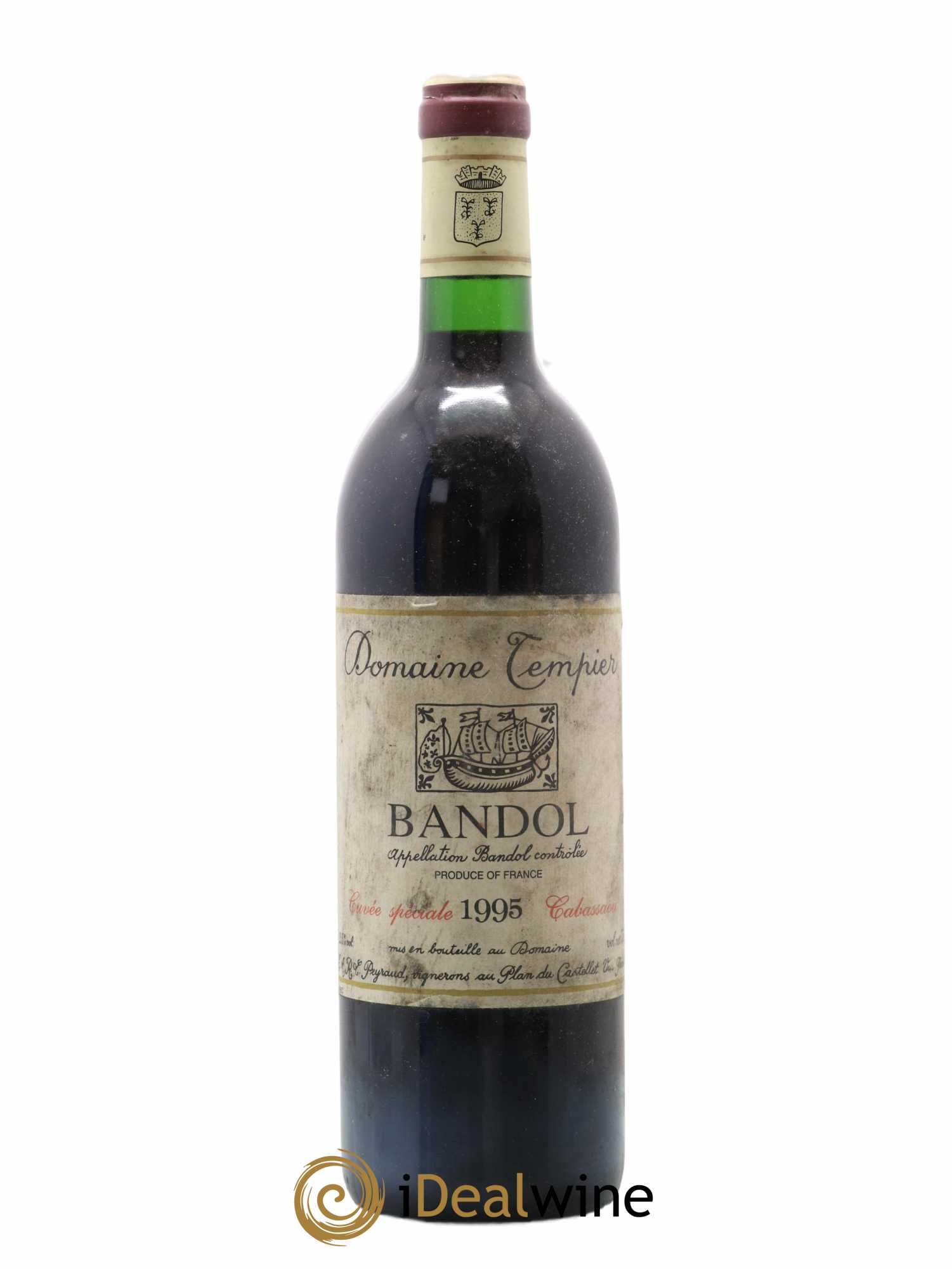 Bandol Domaine Tempier Cuvée Cabassaou Famille Peyraud 1995 - Lot de 1 bouteille - 0