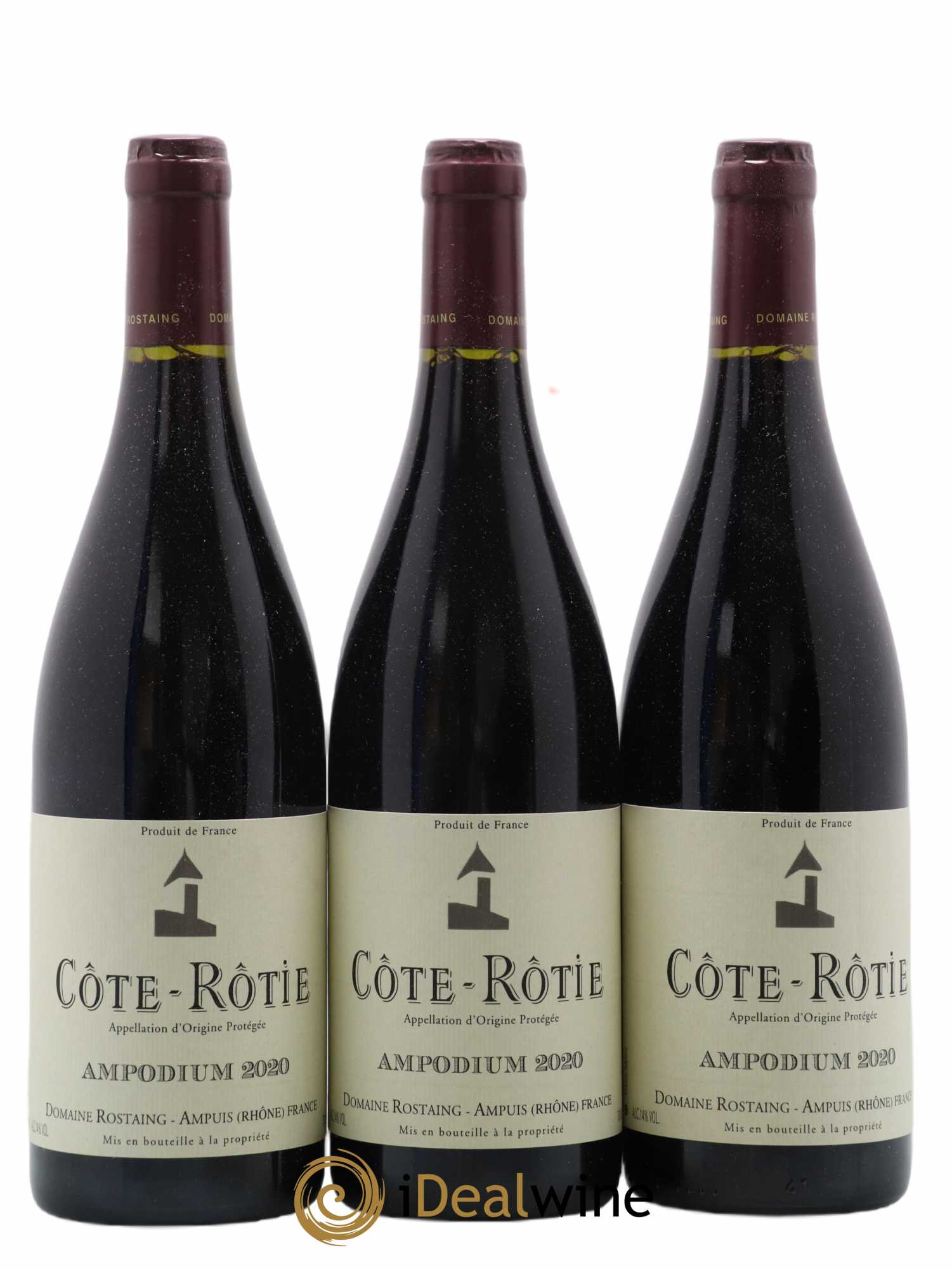 Côte-Rôtie Ampodium René Rostaing 2020 - Lotto di 3 bottiglie - 0