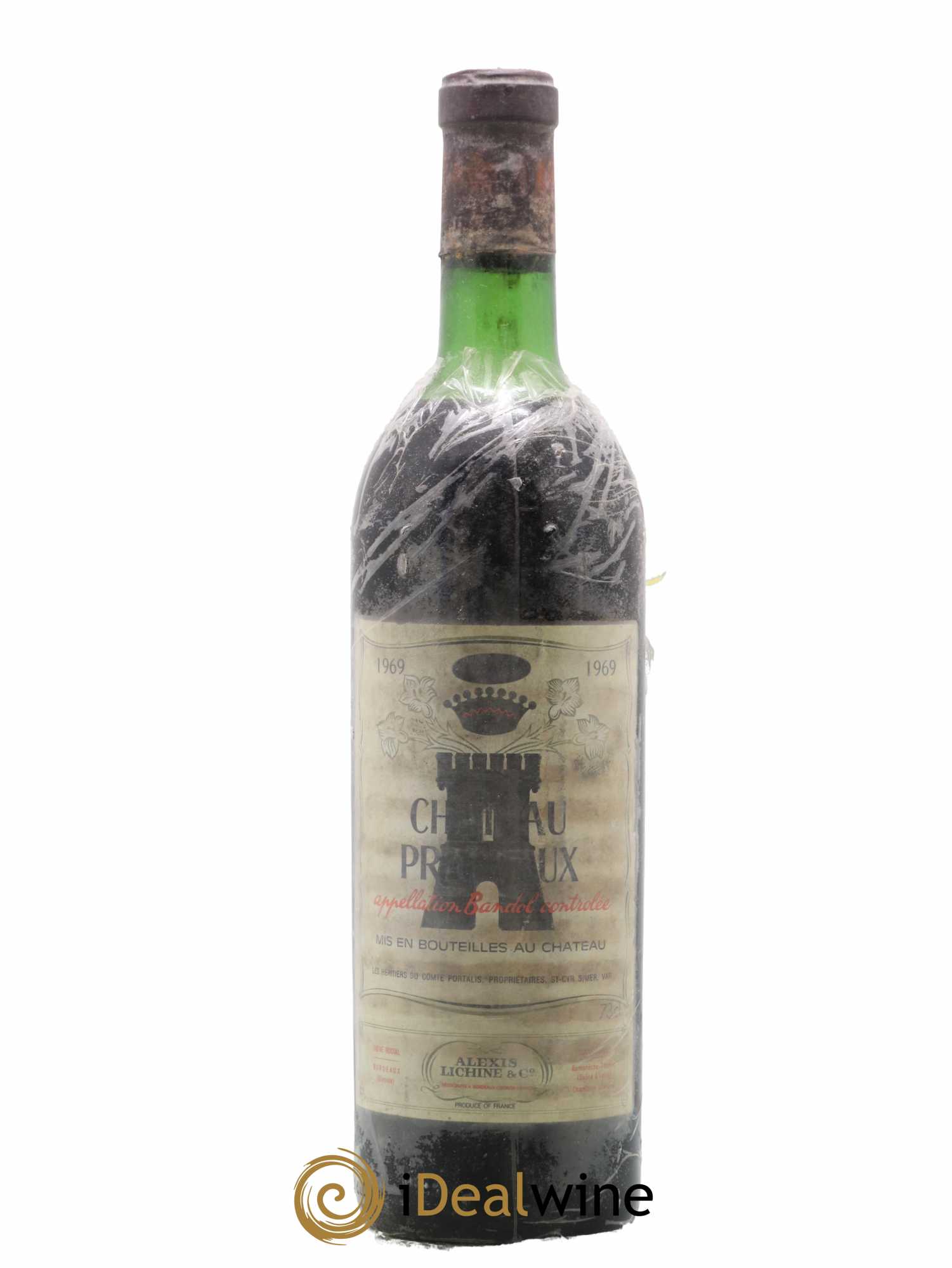 Bandol Château Pradeaux Famille Portalis 1969 - Lot of 1 bottle - 0