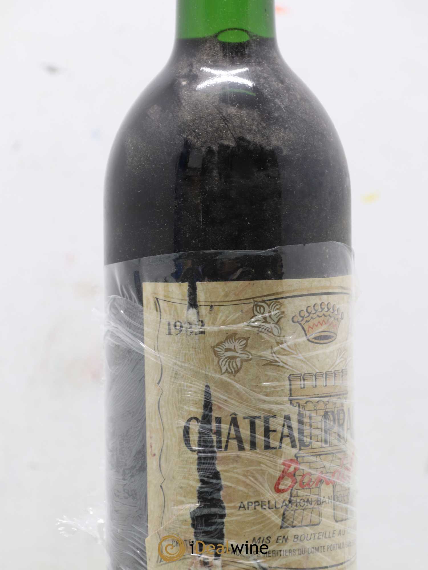 Bandol Château Pradeaux Famille Portalis 1982 - Lot of 1 bottle - 1