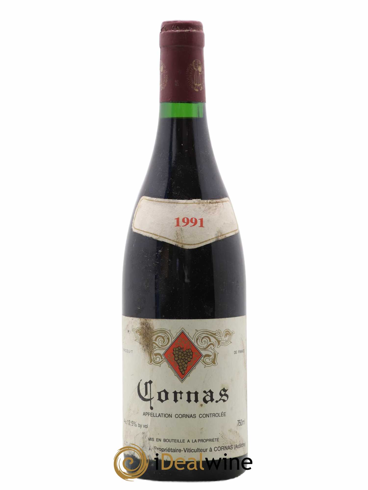 Cornas Auguste Clape 1991 - Lot de 1 bouteille - 0