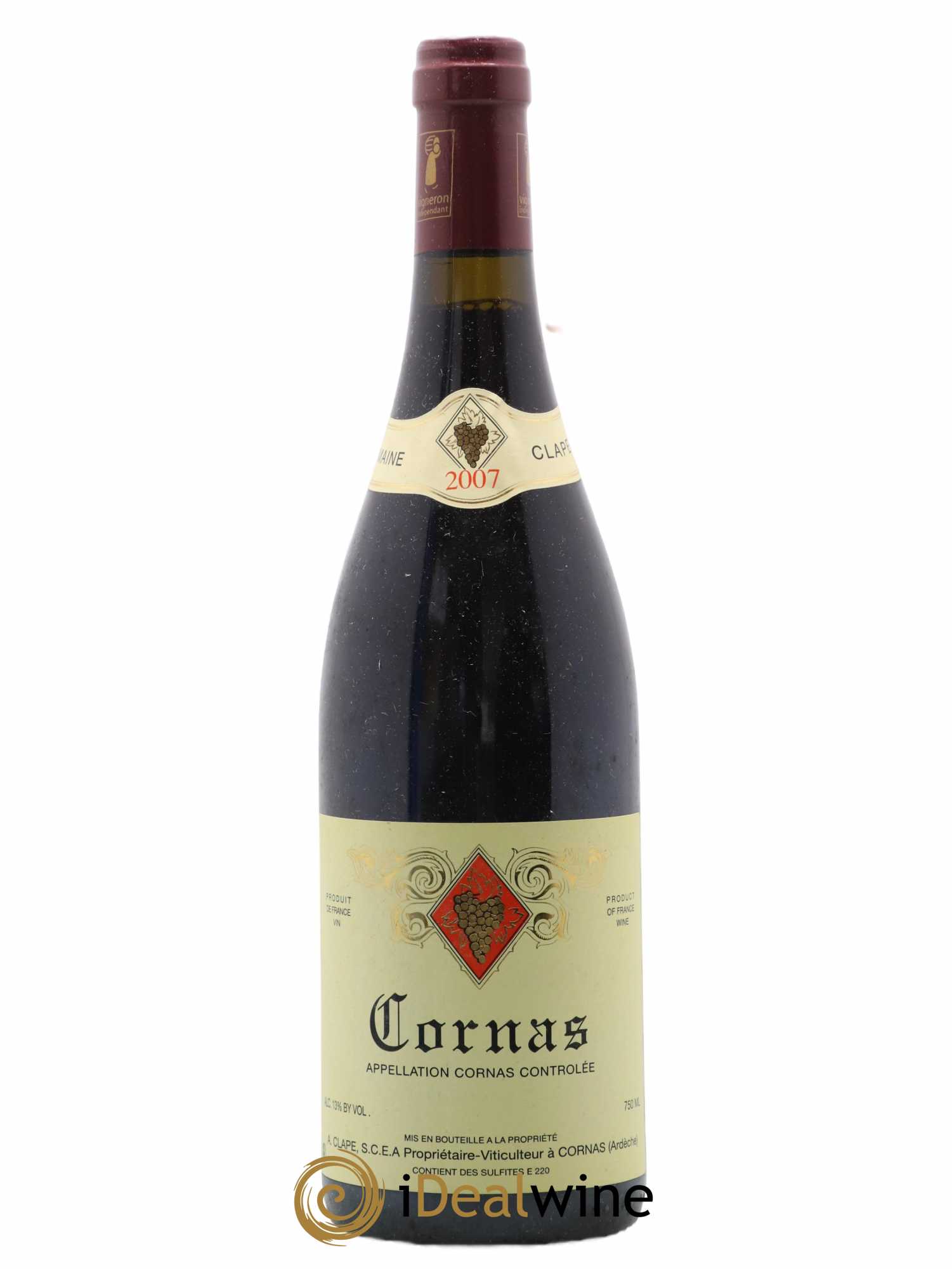 Cornas Auguste Clape 2007 - Lot de 1 bouteille - 0
