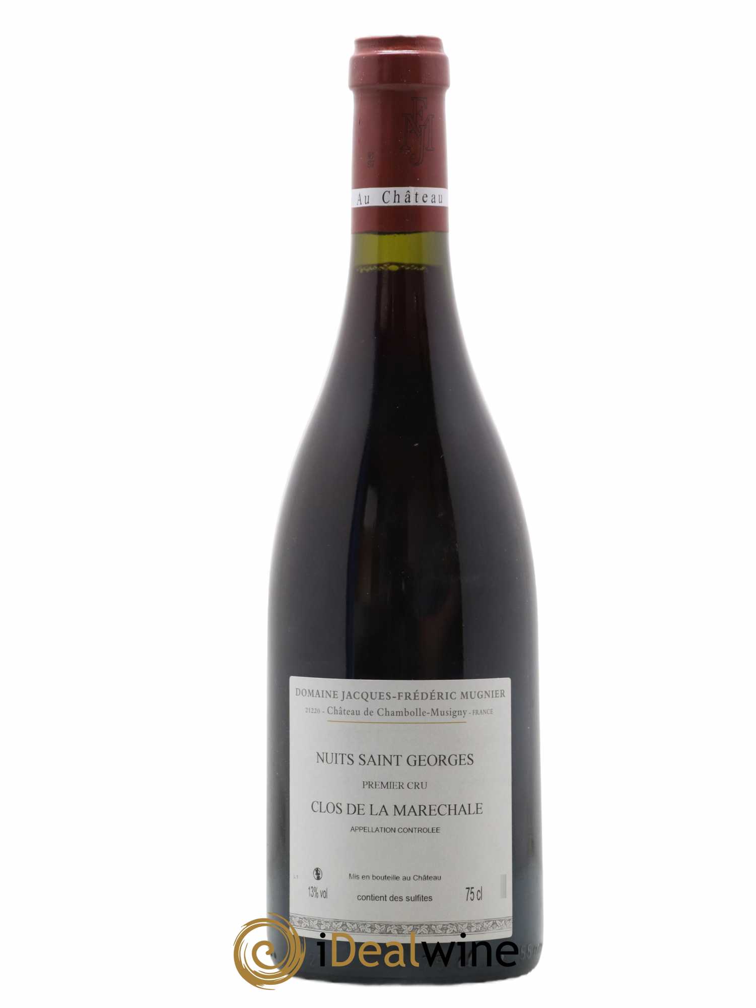 Nuits-Saint-Georges 1er Cru Clos de La Maréchale Jacques-Frédéric Mugnier 2010 - Lot of 1 bottle - 1