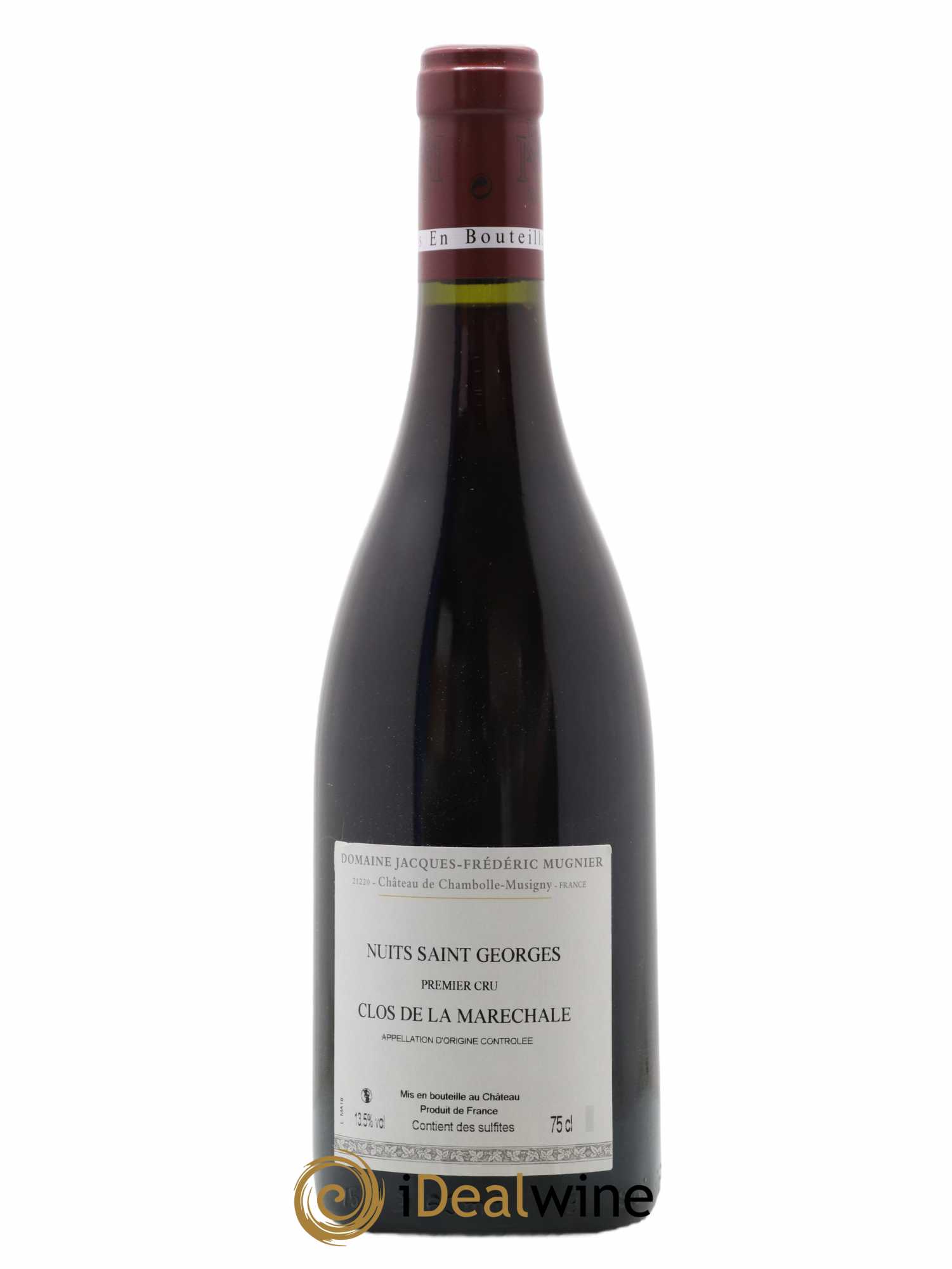 Nuits-Saint-Georges 1er Cru Clos de La Maréchale Jacques-Frédéric Mugnier 2019 - Lot of 1 bottle - 1