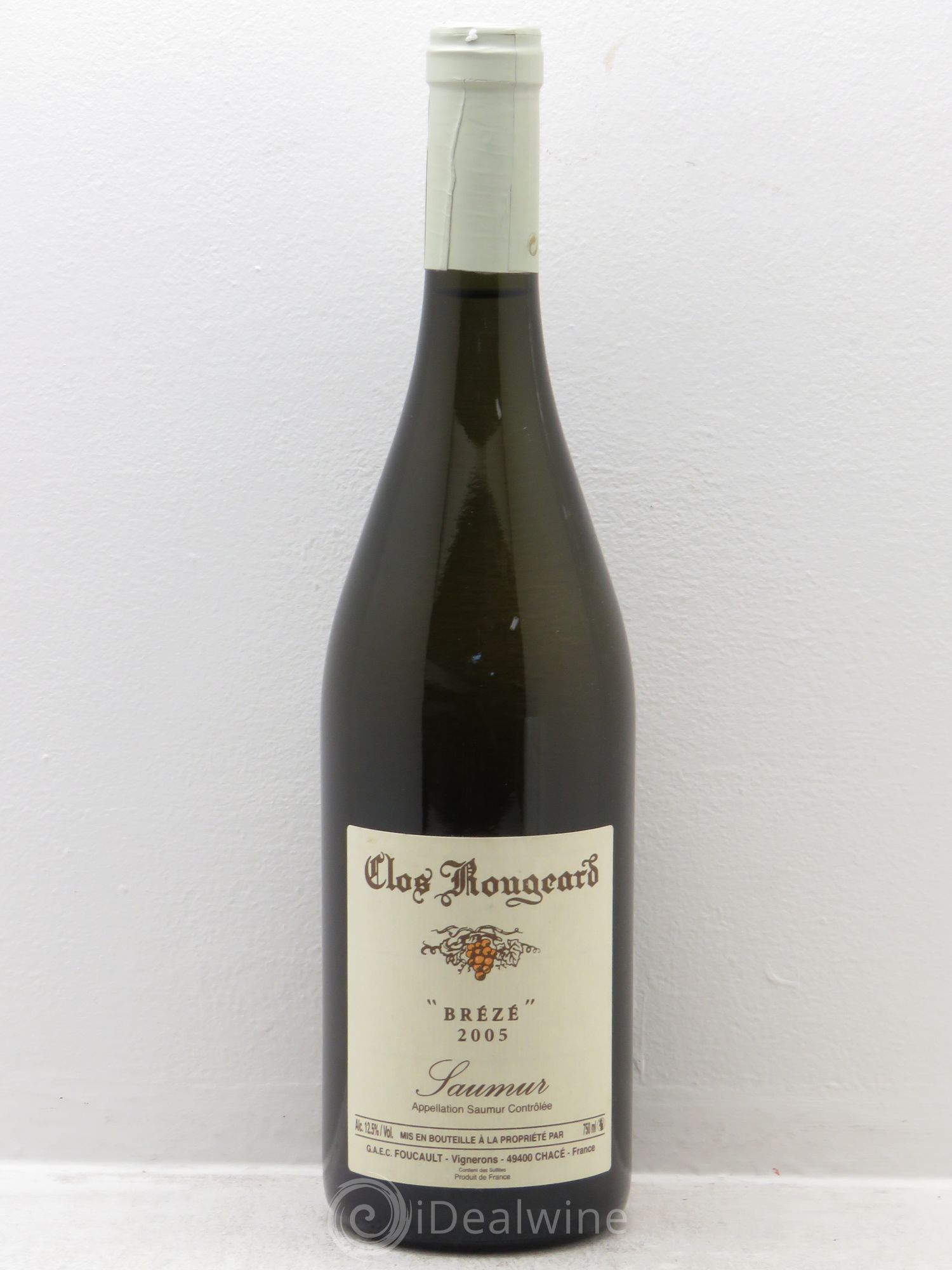 Saumur Brézé Clos Rougeard 2005 - Lot de 1 bouteille - 0