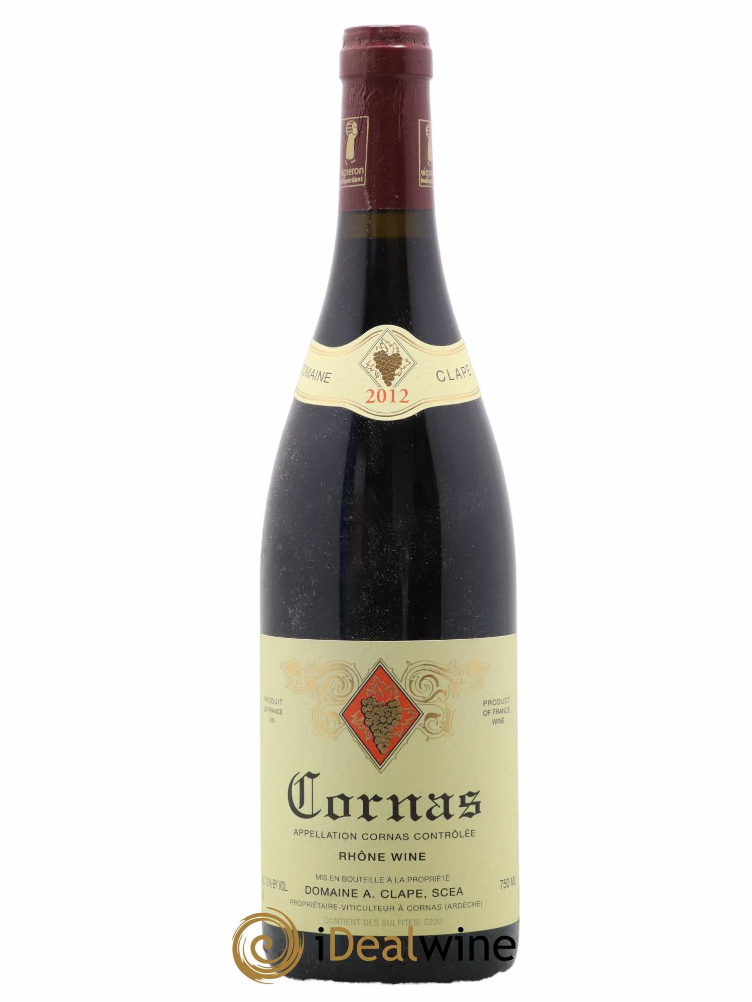 Cornas Auguste Clape 2012 - Lot de 1 bouteille - 0