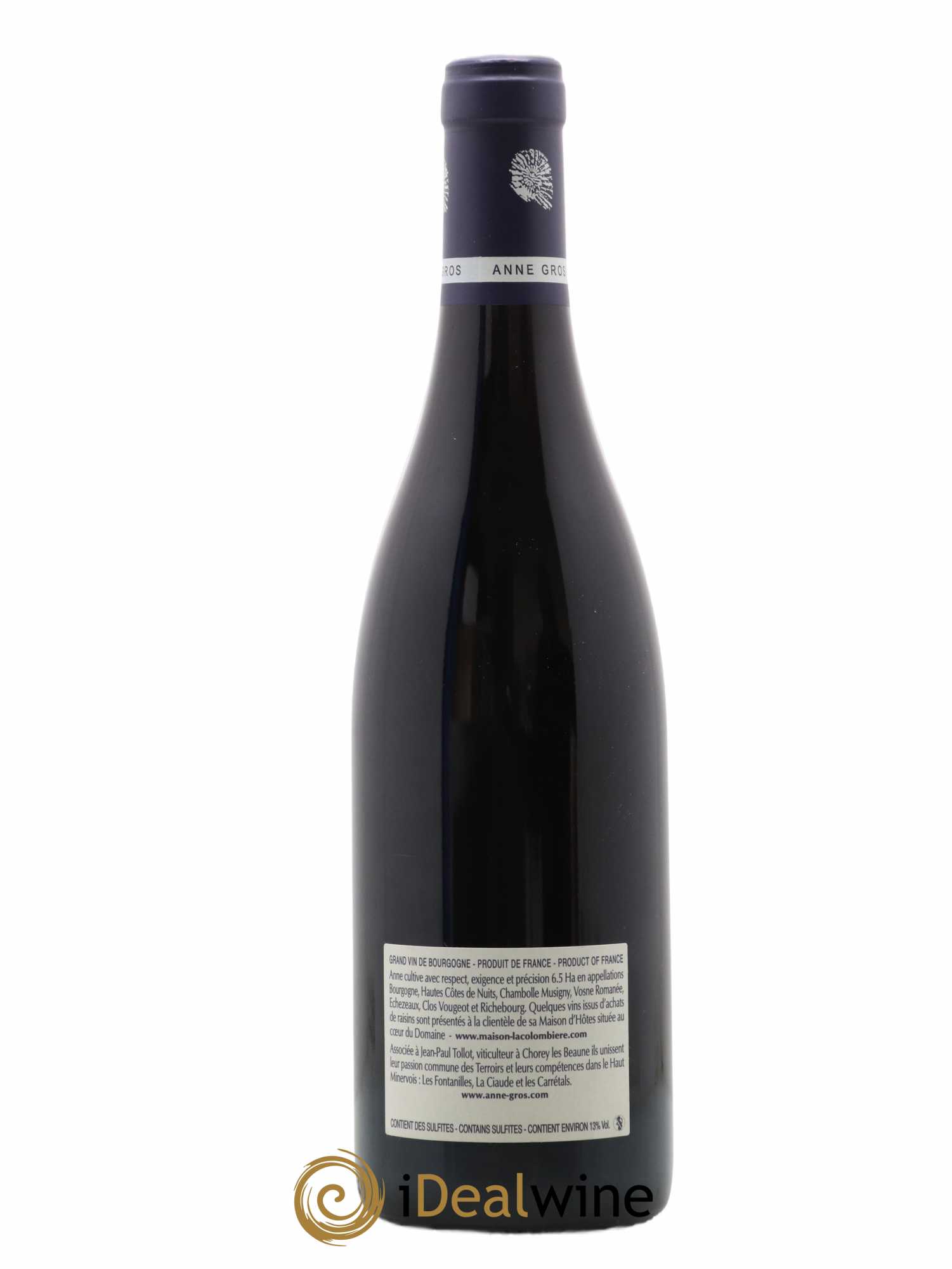 Richebourg Grand Cru Anne Gros 2014 - Lot de 1 bouteille - 1