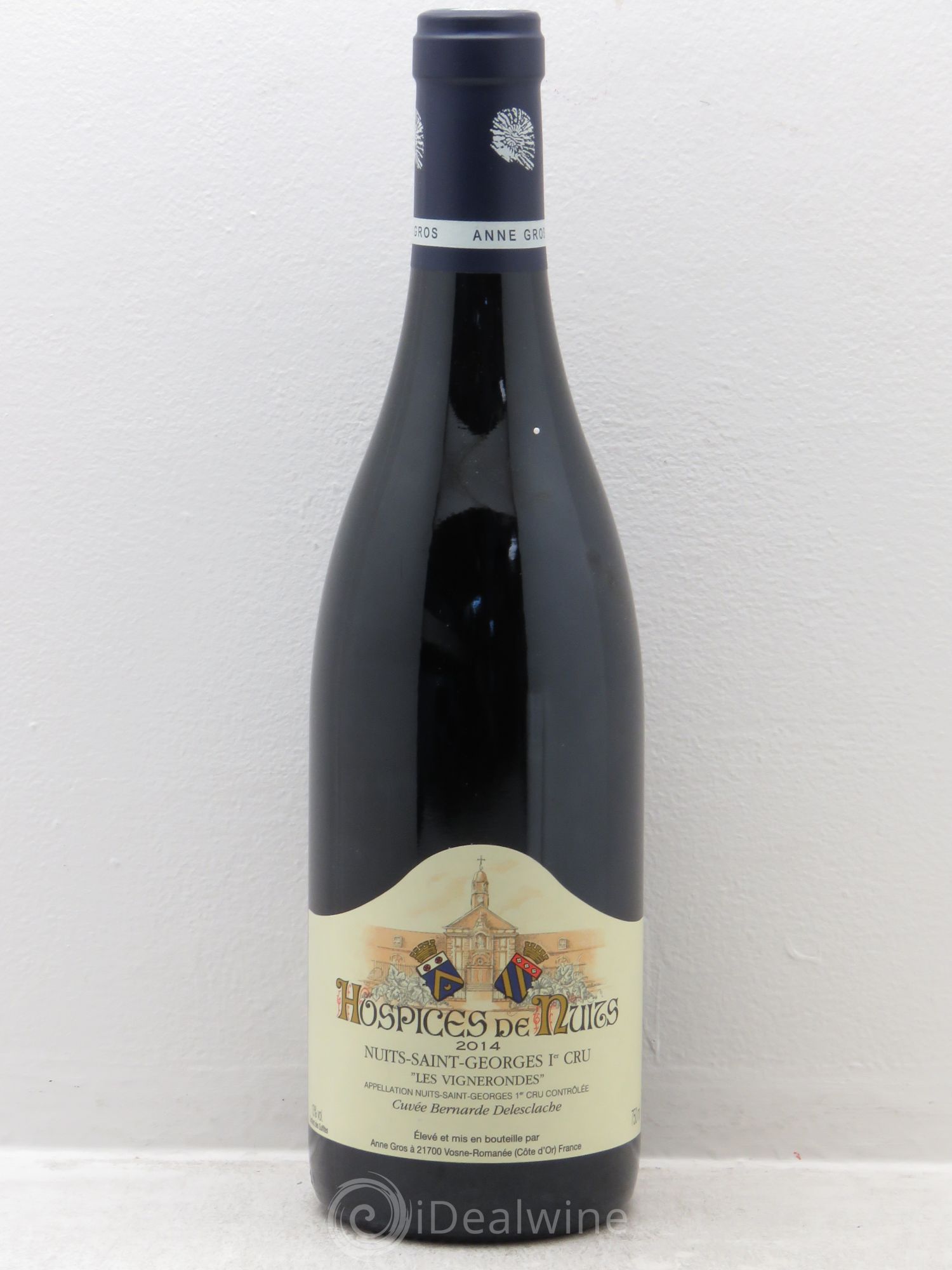 Nuits-Saint-Georges 1er Cru Les Vignerondes Cuvée Bernarde Delesclache (Anne Gros) 2014 - Posten von 1 Flasche - 0