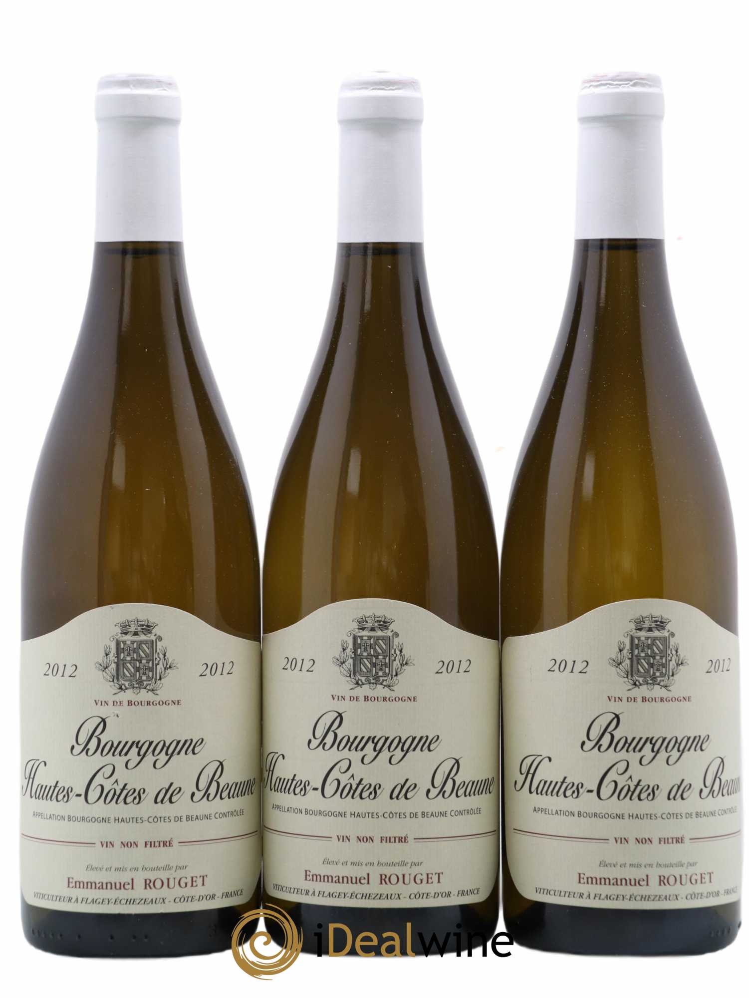Hautes-Côtes de Beaune Emmanuel Rouget 2012 - Lot de 3 bouteilles - 0