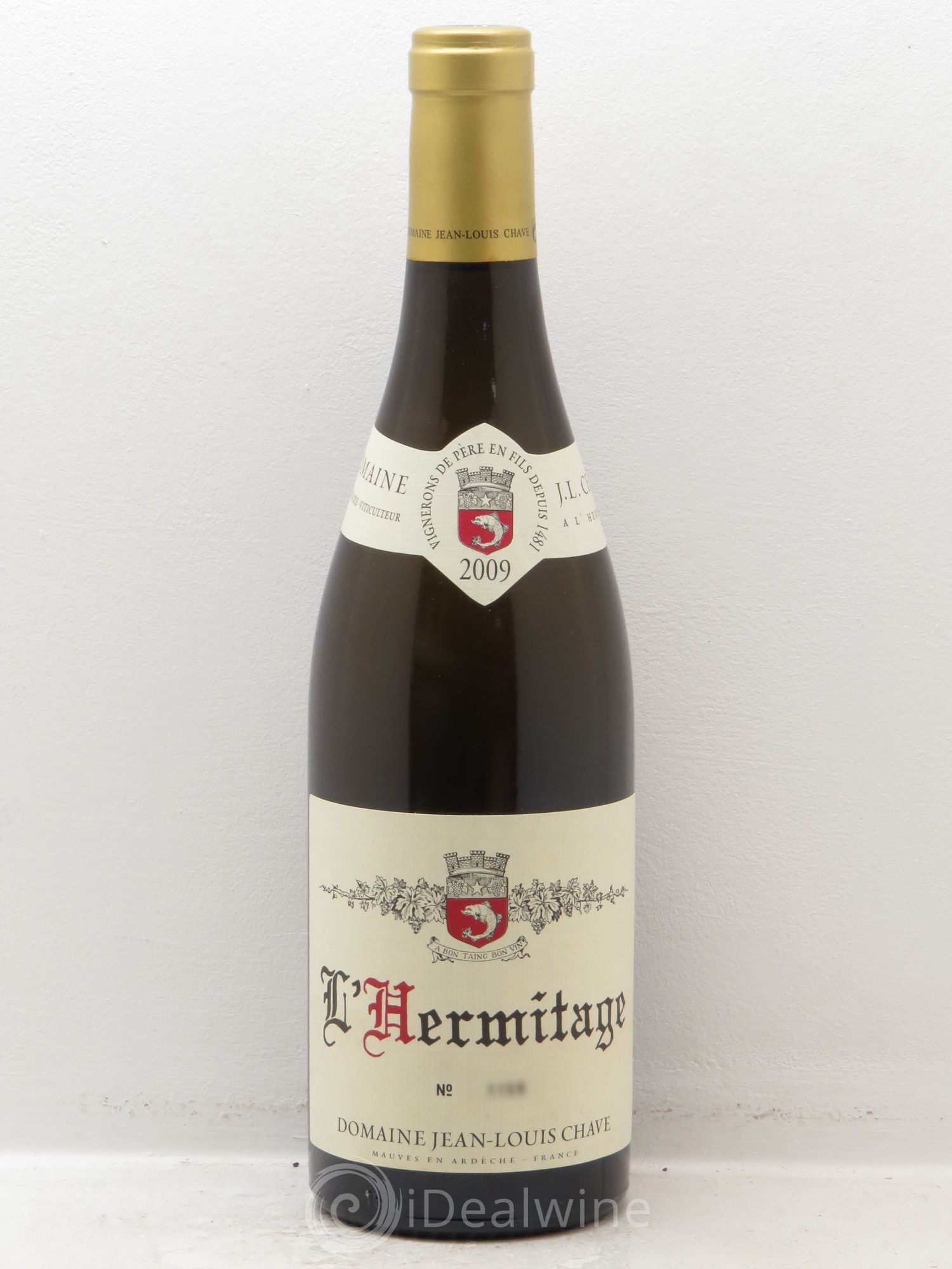 Hermitage Jean-Louis Chave 2009 - Lot de 1 bouteille - 0