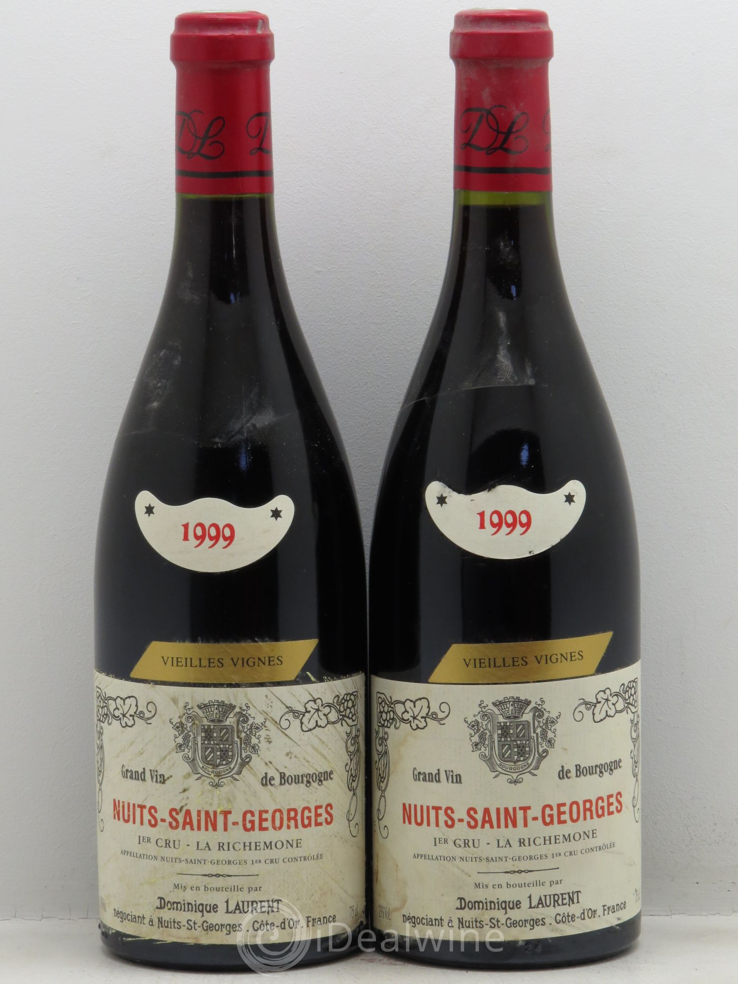 Nuits-Saint-Georges 1er Cru 1999 - Posten von 2 Flaschen - 0