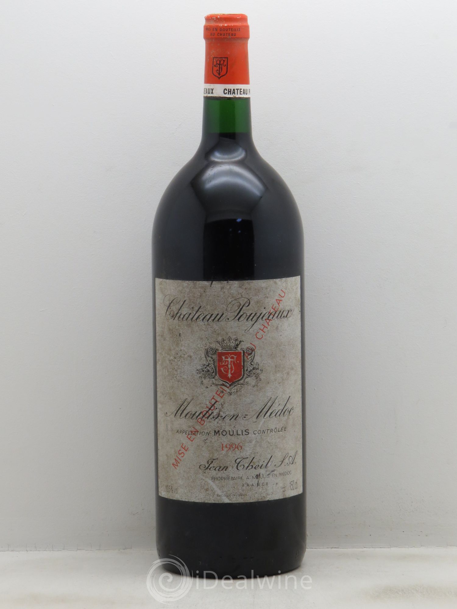 Château Poujeaux 1996 - Lot de 1 magnum - 0