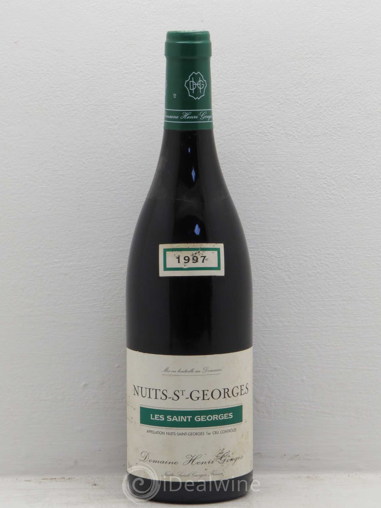 Nuits-Saint-Georges 1er Cru Les Saints Georges Henri Gouges 1997 - Lot de 1 bouteille - 0