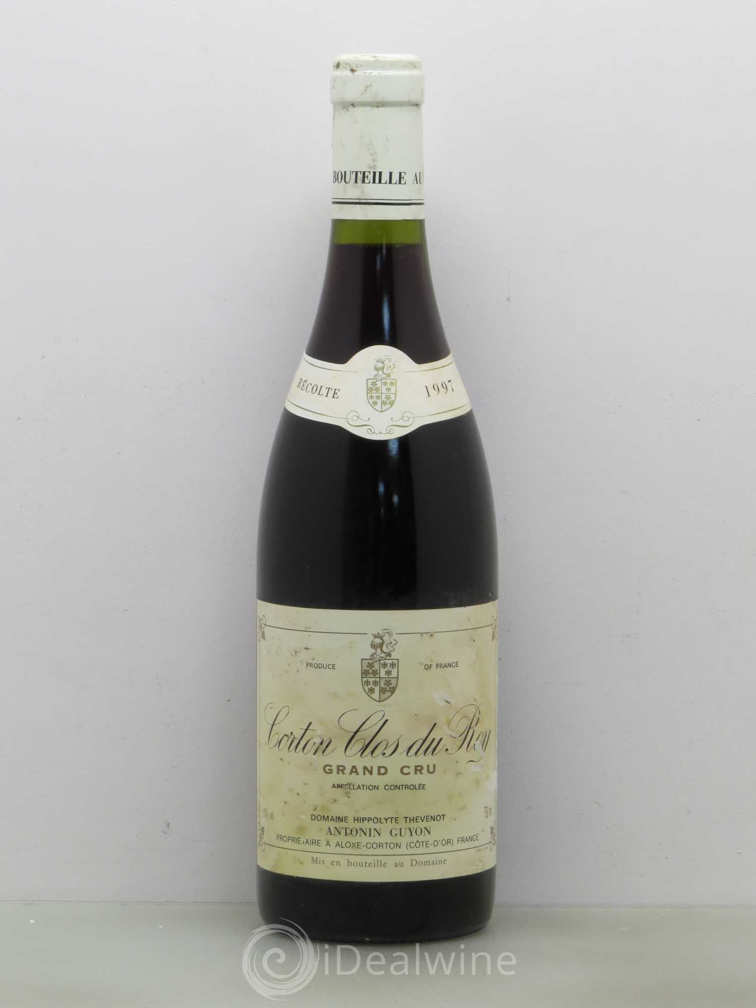 Corton Grand Cru Clos du Roi - Antonin Guyon 1997 - Posten von 1 Flasche - 0