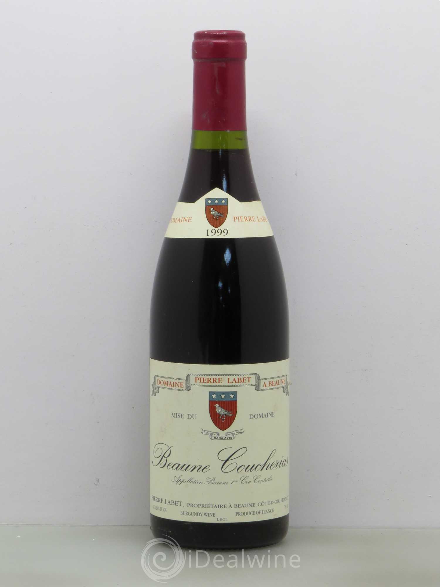 Beaune 1er Cru Coucherias Labet 1999 - Posten von 1 Flasche - 0