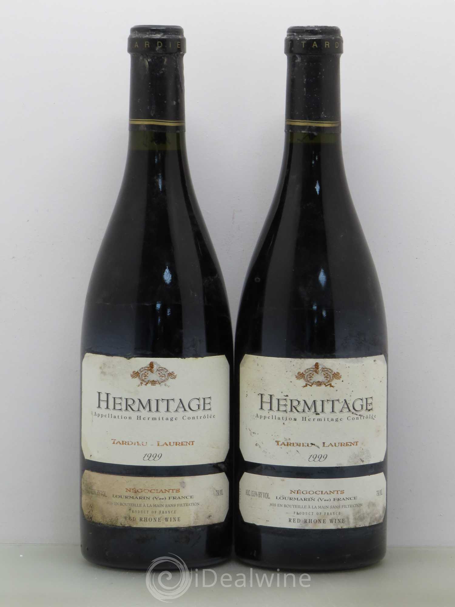 Hermitage Maison Tardieu-Laurent 1999 - Lot de 2 bouteilles - 0