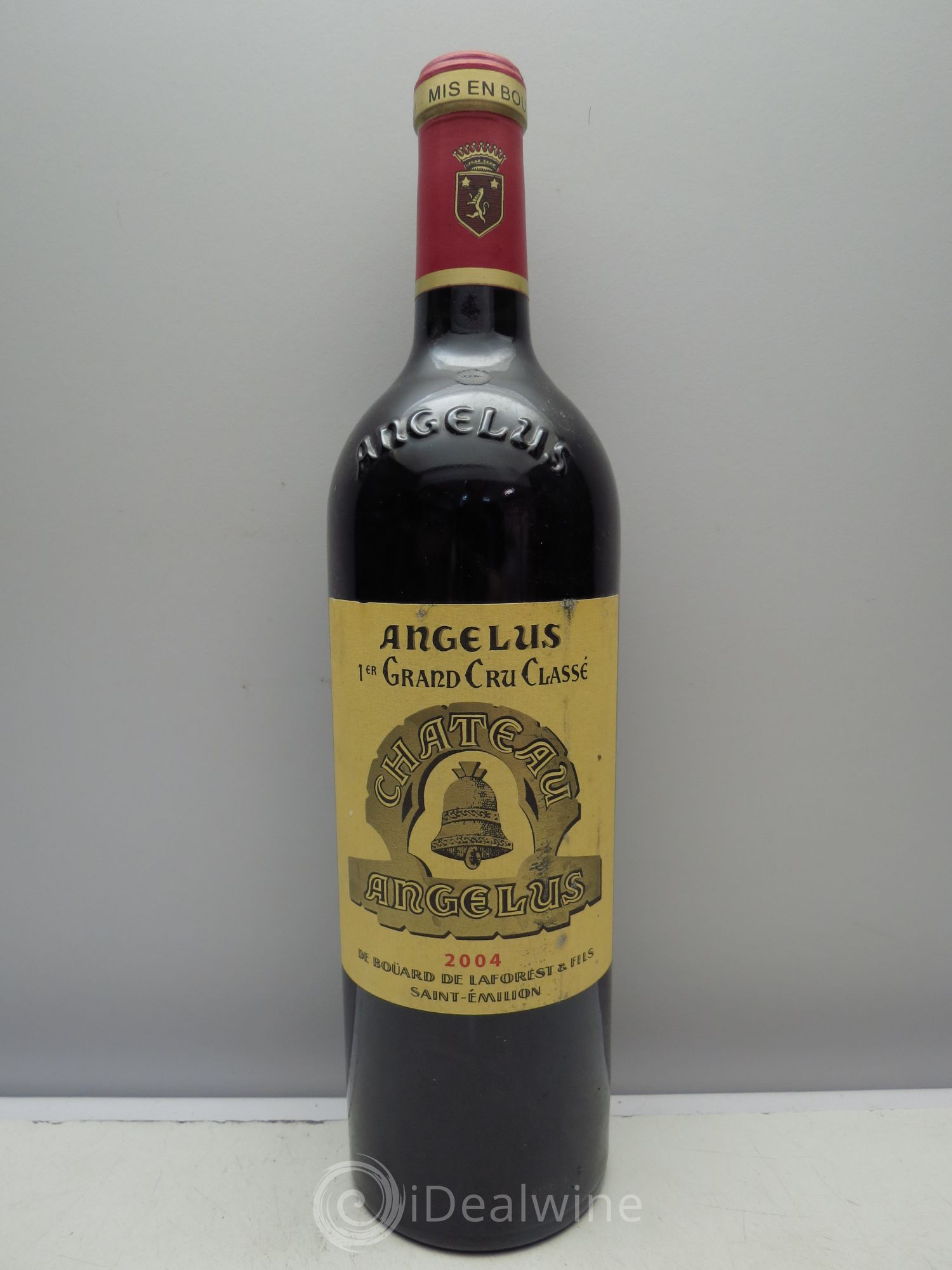 Château Angélus 1er Grand Cru Classé A 2004 - Lot de 1 bouteille - 0