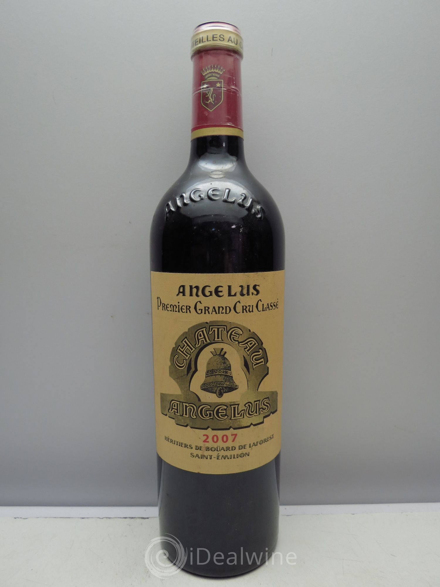 Château Angélus 1er Grand Cru Classé A 2007 - Lot de 1 bouteille - 0