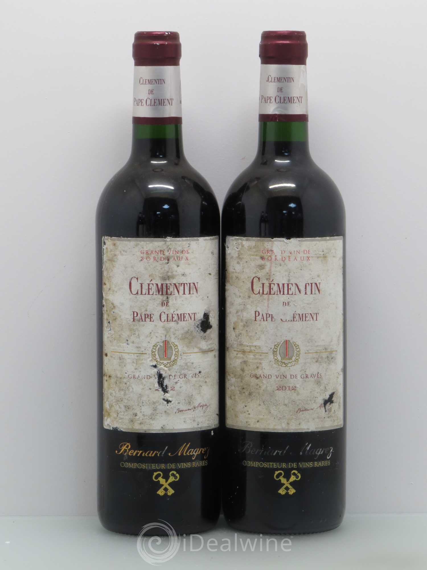 Le Clémentin de Pape Clément Second Vin 2012 - Lot de 4 bouteilles - 2