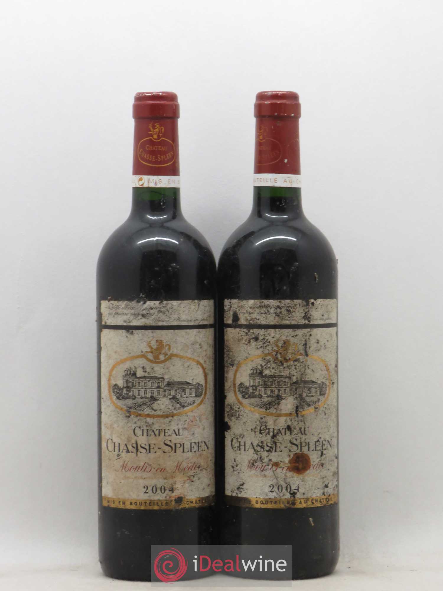 Château Chasse Spleen 2004 - Lot de 2 bouteilles - 0