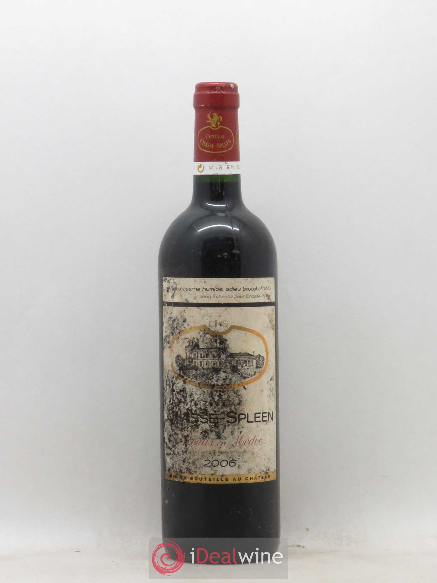 Château Chasse Spleen 2006 - Lot de 1 bouteille - 0