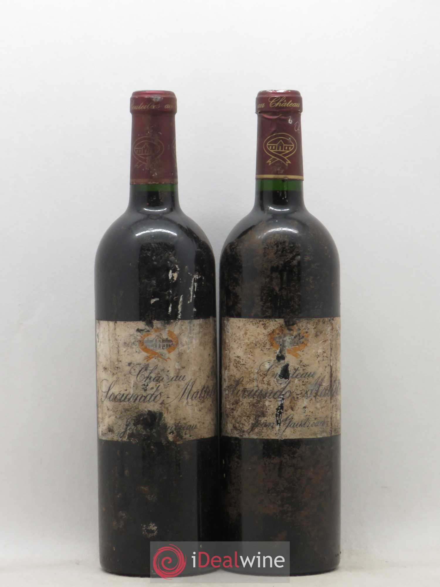 Château Sociando Mallet 2006 - Lot de 2 bouteilles - 0