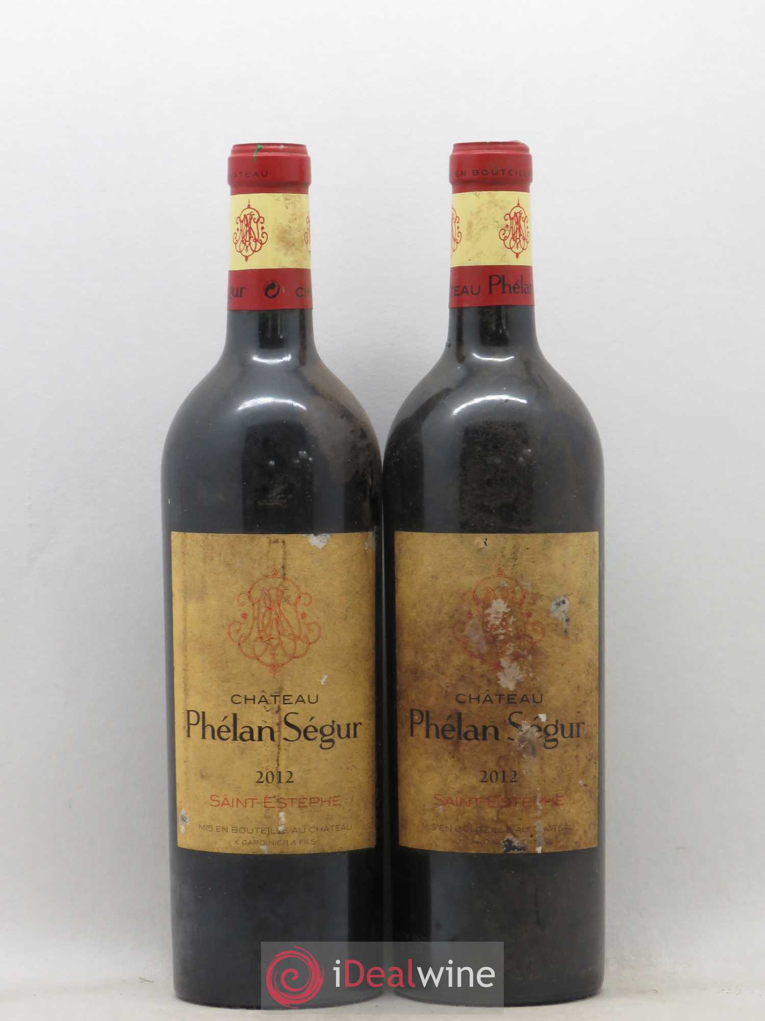 Château Phélan Ségur 2012 - Posten von 2 Flaschen - 0