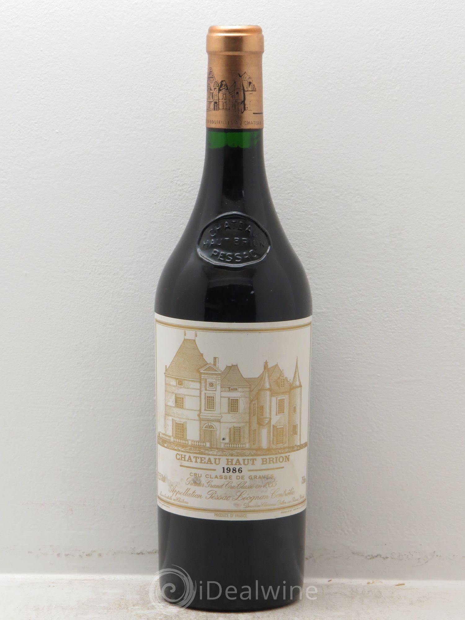 Château Haut Brion 1er Grand Cru Classé 1986 - Lot de 1 bouteille - 0