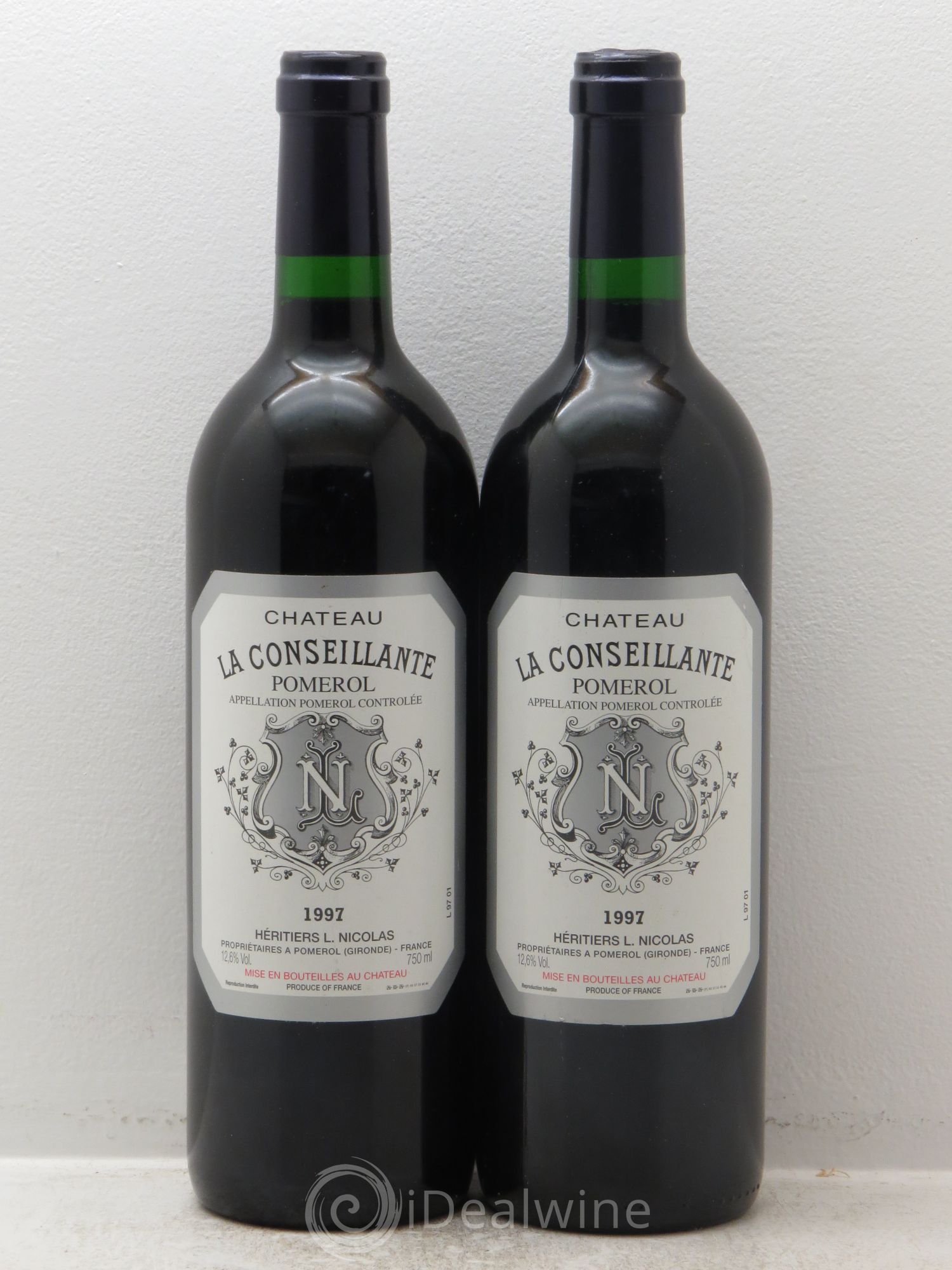 Château la Conseillante 1997 - Lot de 2 bouteilles - 0