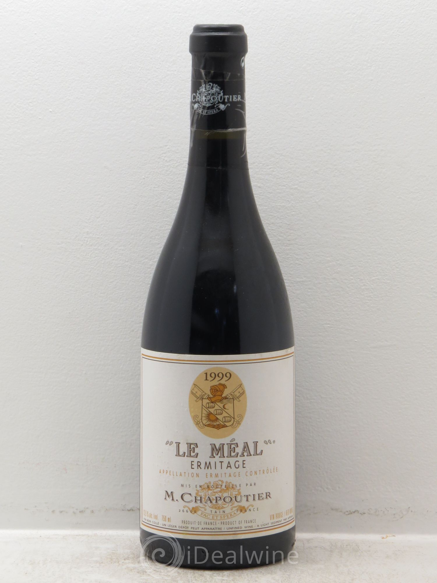 Hermitage Ermitage Le Méal Chapoutier 1999 - Lot de 1 bouteille - 0