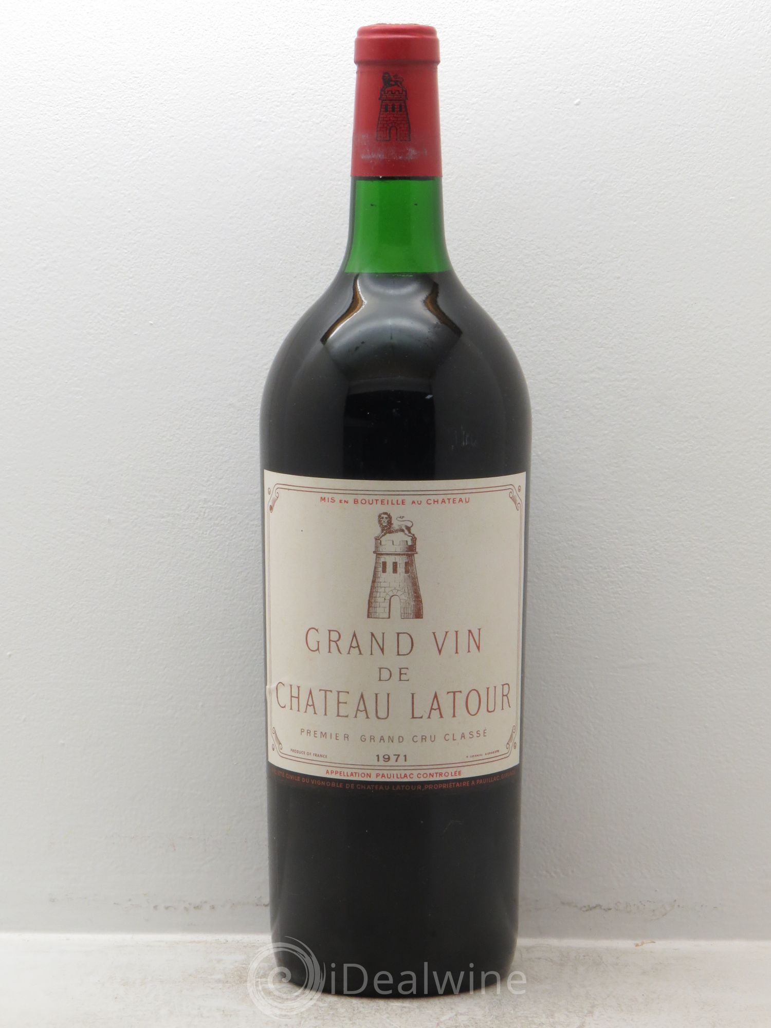 Château Latour 1er Grand Cru Classé 1971 - Lot de 1 magnum - 0