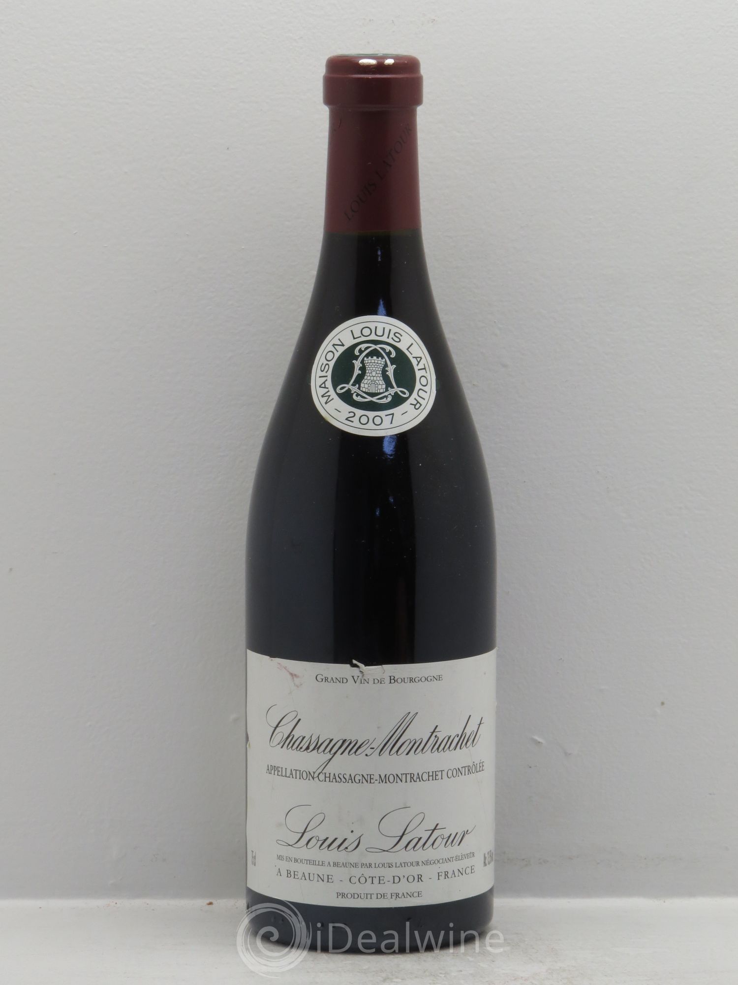 Chassagne-Montrachet Louis Latour 2007 - Lot de 1 bouteille - 0
