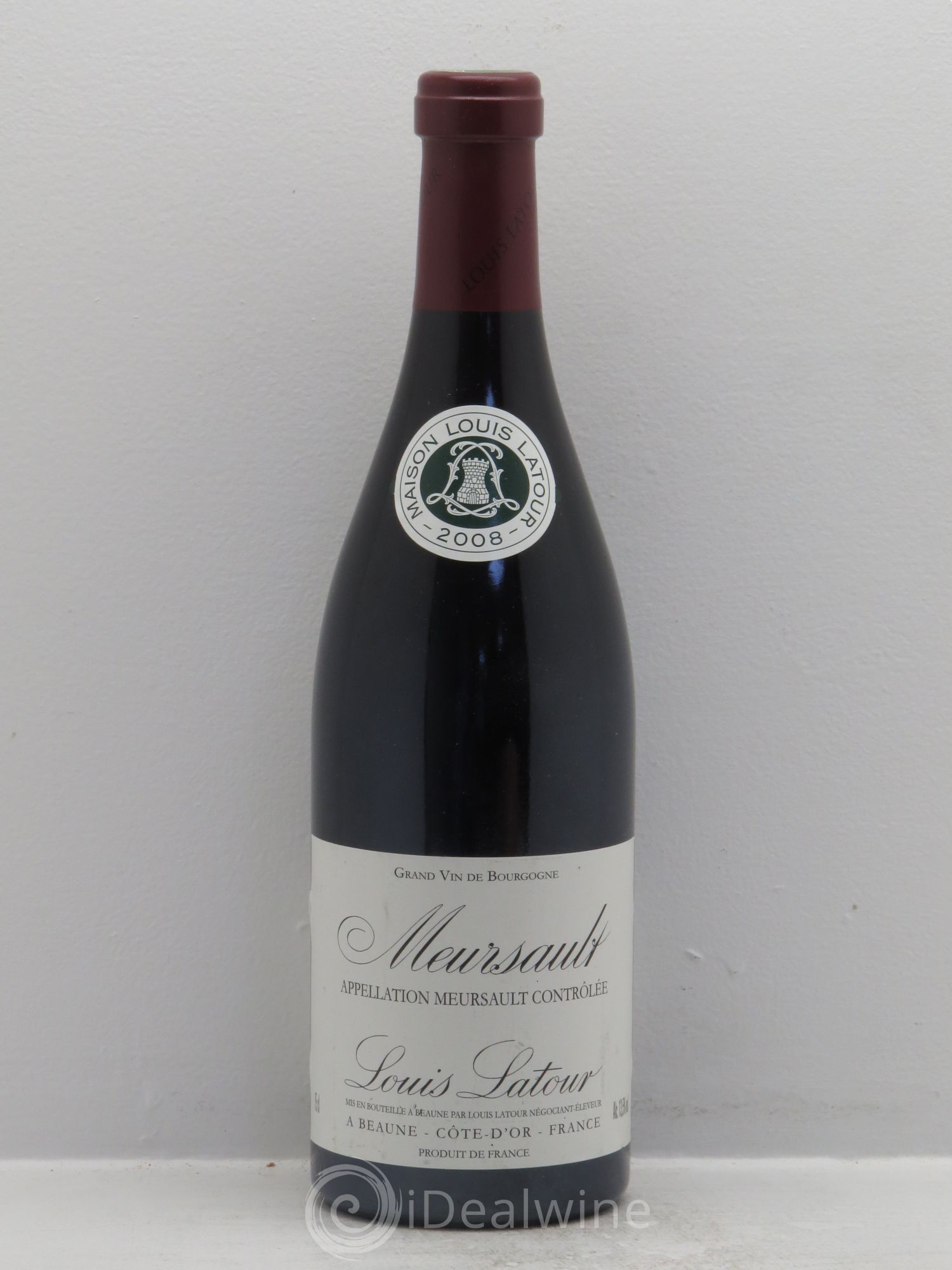 Meursault Louis Latour 2008 - Lot de 1 bouteille - 0
