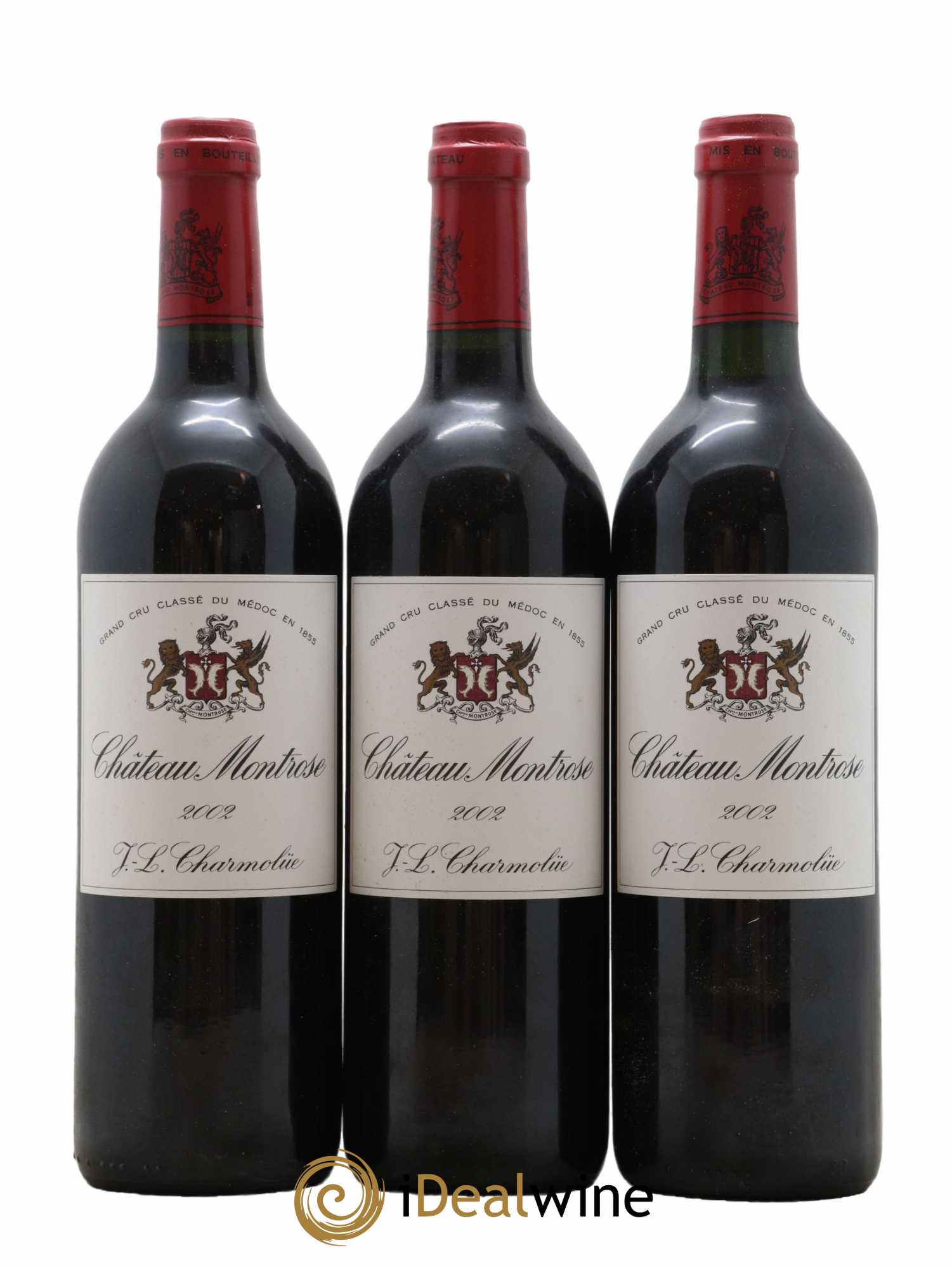Château Montrose 2ème Grand Cru Classé 2002 - Lot de 12 bouteilles - 1