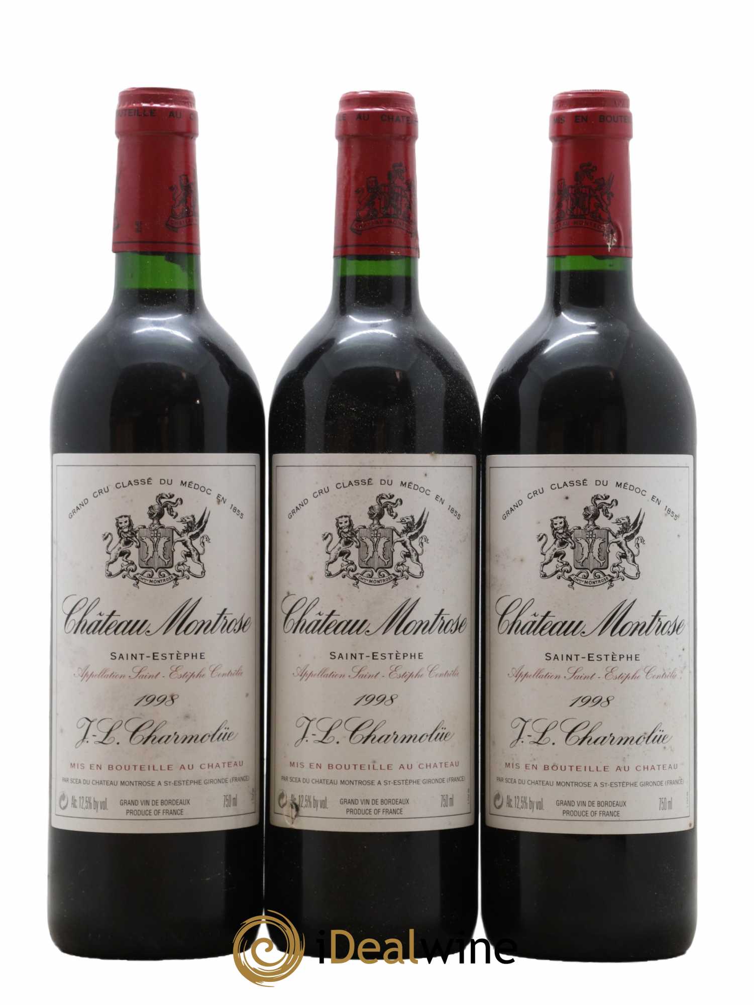 Château Montrose 2ème Grand Cru Classé 1998 - Lot de 12 bouteilles - 1