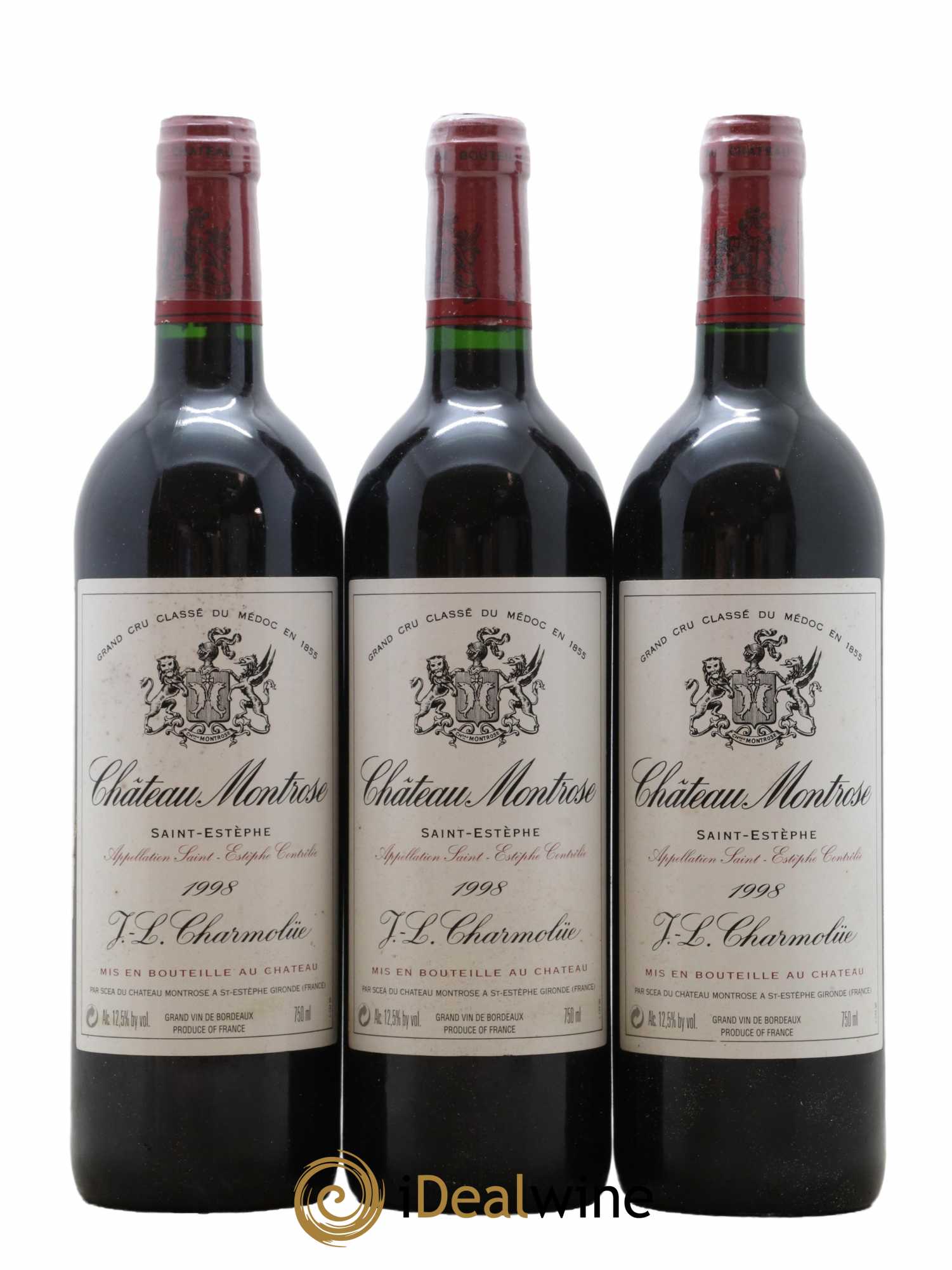 Château Montrose 2ème Grand Cru Classé 1998 - Lot de 12 bouteilles - 3