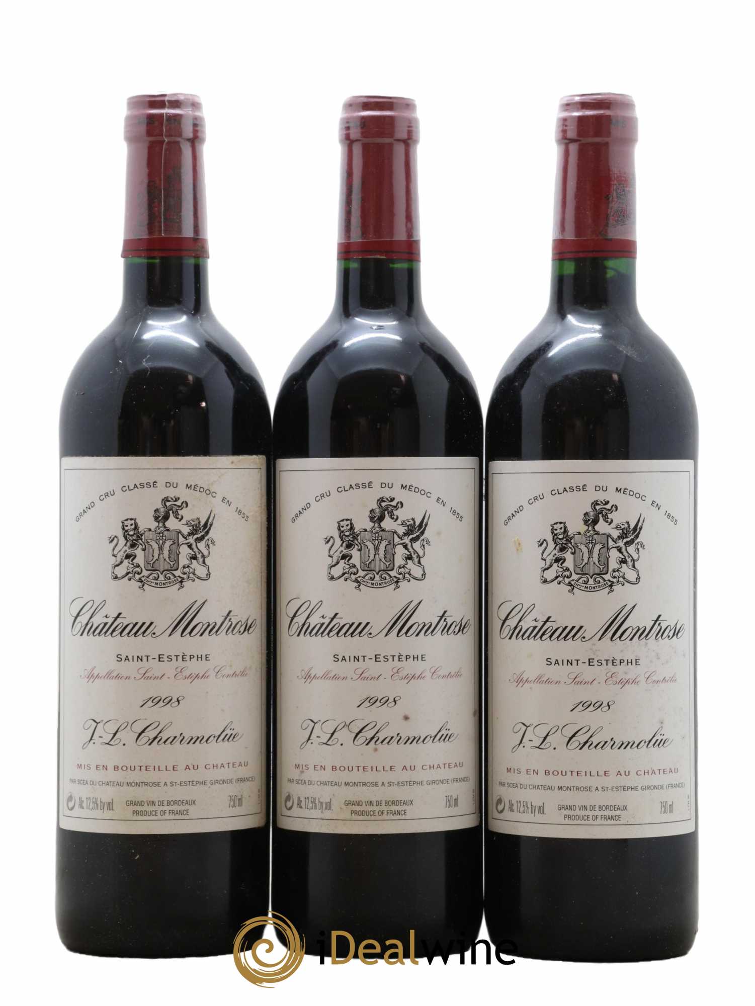 Château Montrose 2ème Grand Cru Classé 1998 - Lot de 12 bouteilles - 4