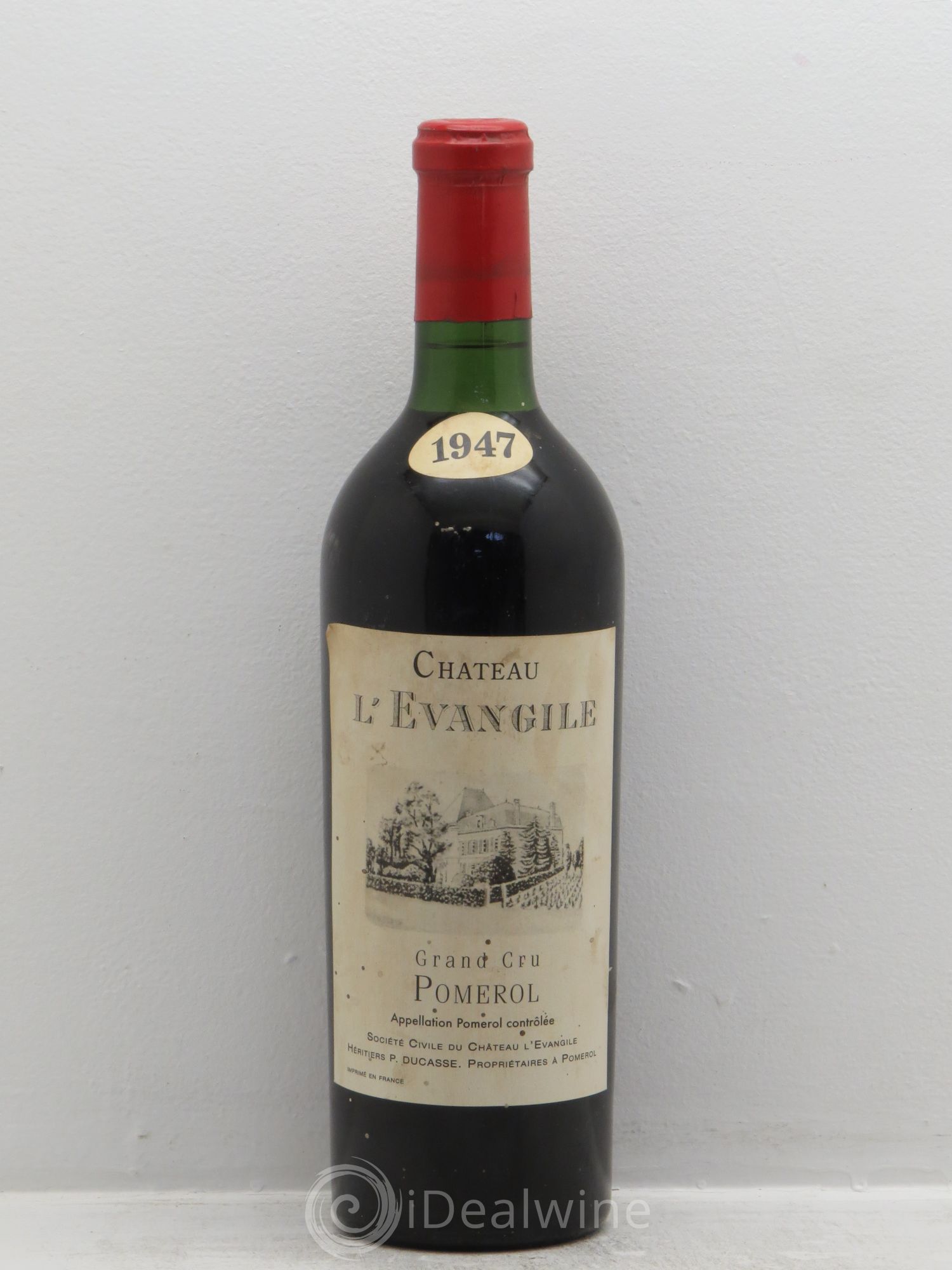 Château l' Évangile 1947 - Lot de 1 bouteille - 0