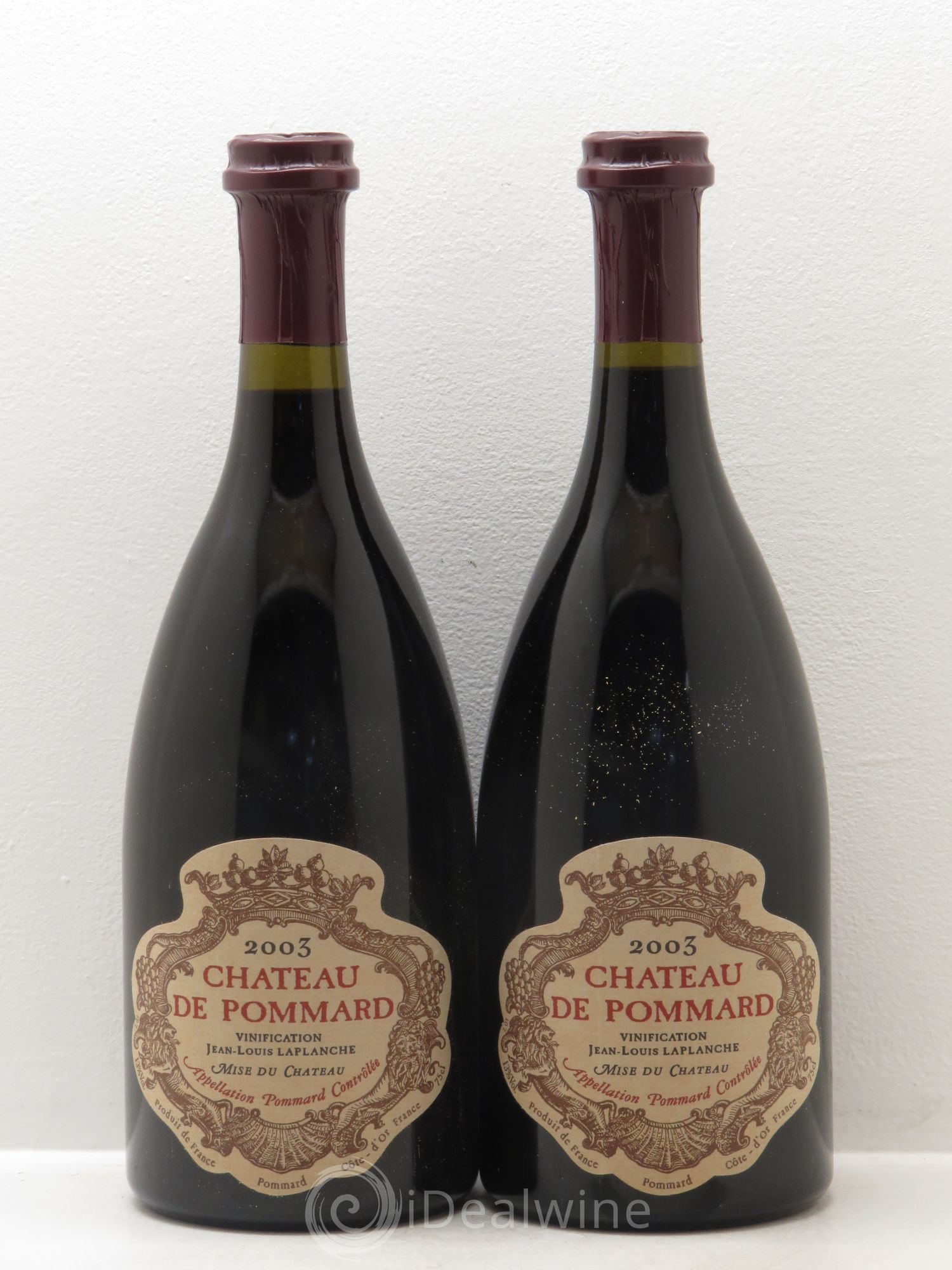 Pommard Château de Pommard 2003 - Lot de 2 bouteilles - 0