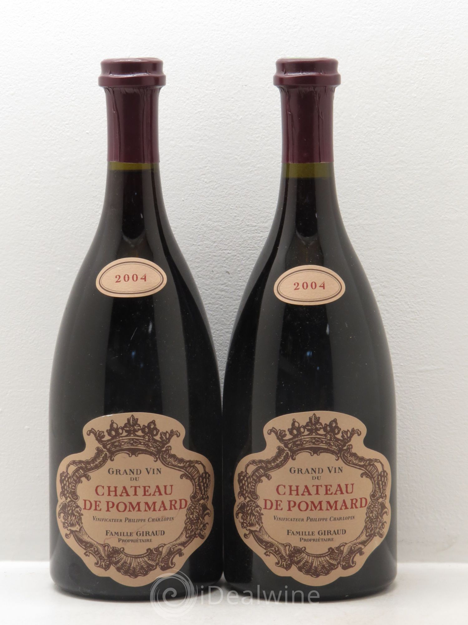 Pommard Château de Pommard 2004 - Lot de 2 bouteilles - 0