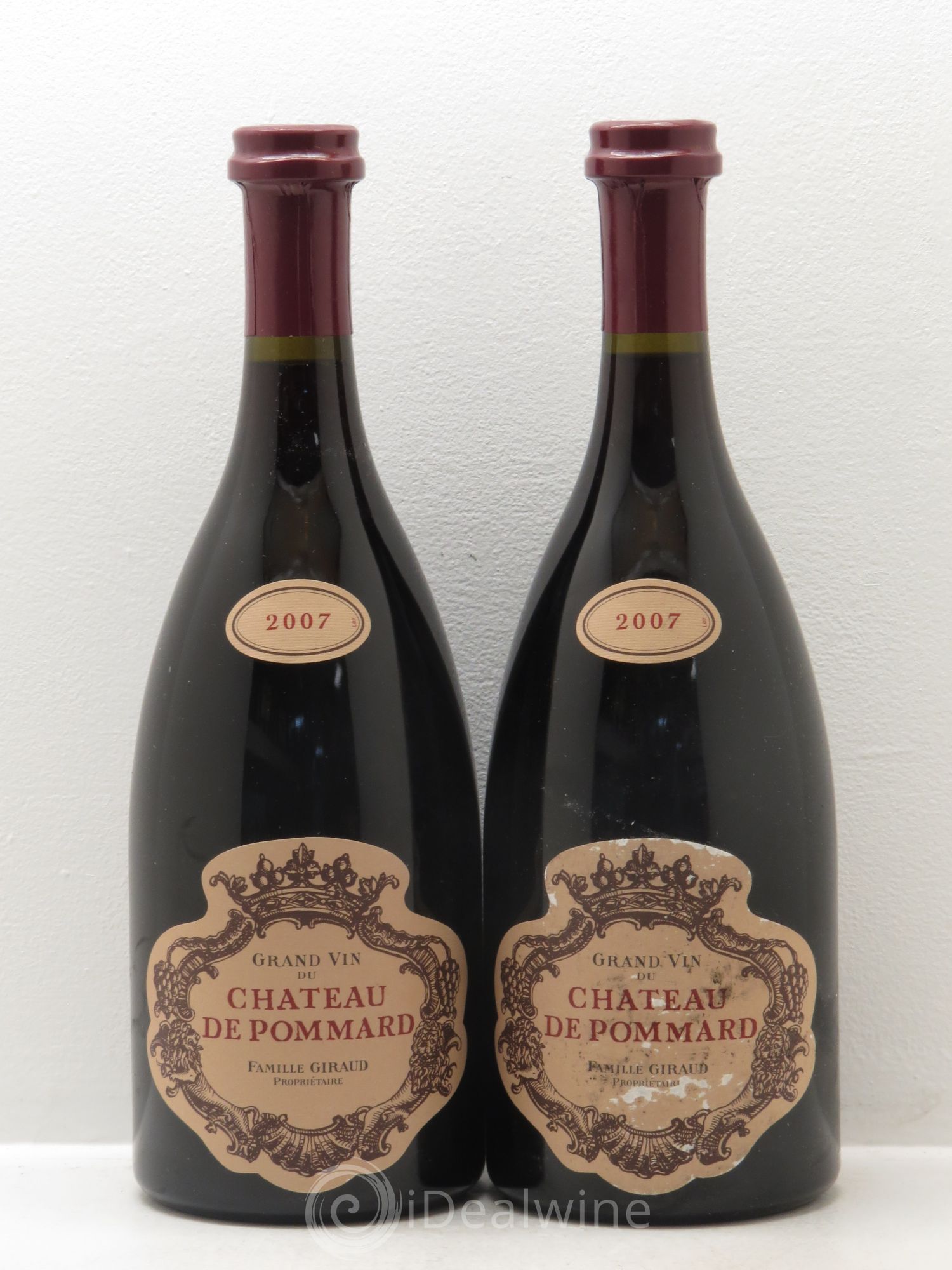 Pommard Château de Pommard 2007 - Lot de 2 bouteilles - 0