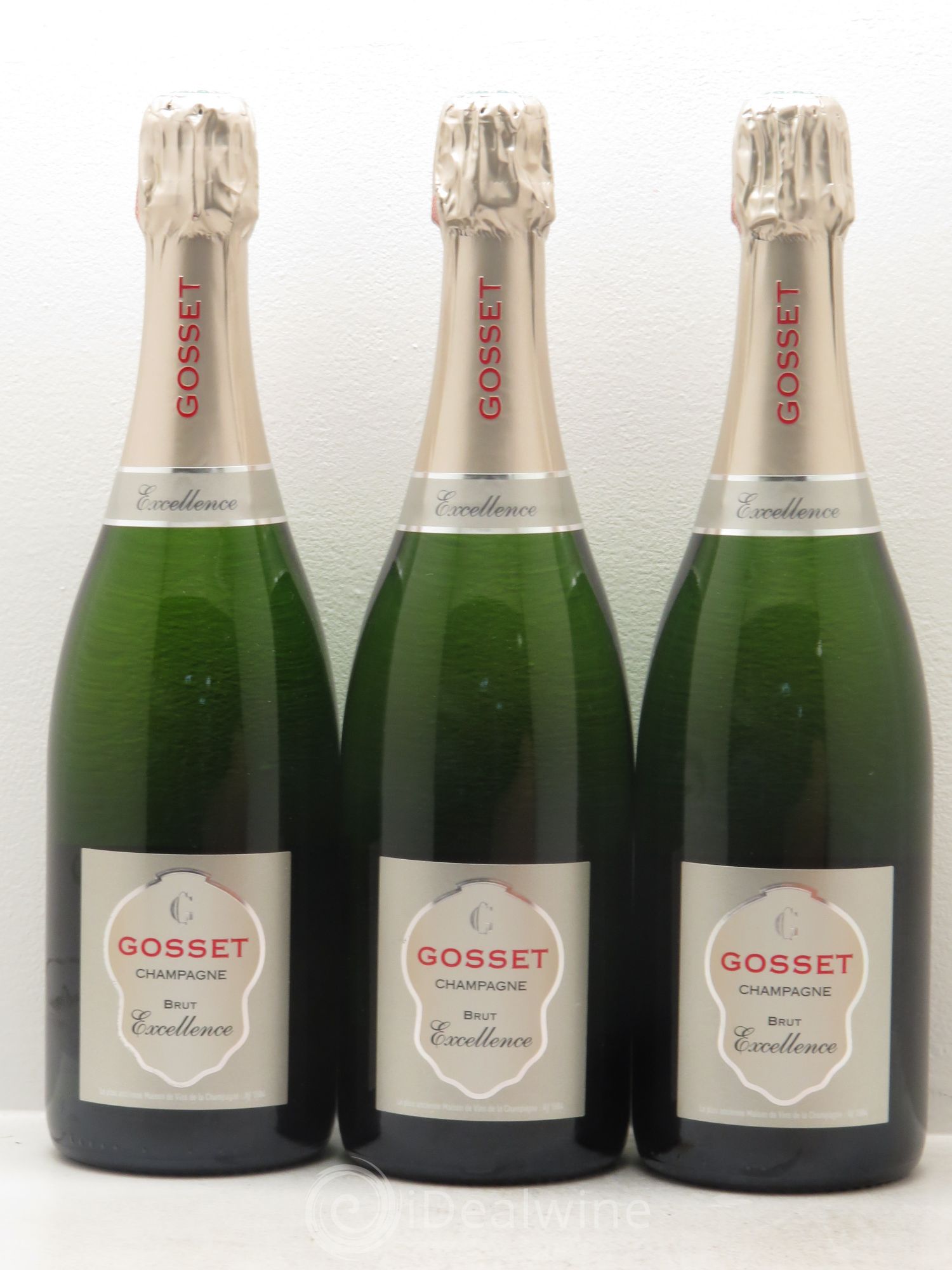 Champagne Gosset .Excellence - Lot de 3 bouteilles - 0