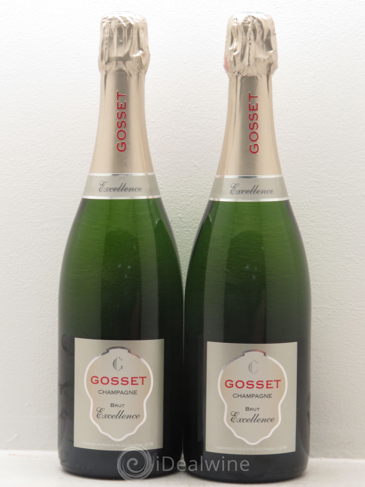 Champagne Gosset .Excellence (sans prix de réserve) - Posten von 2 Flaschen - 0