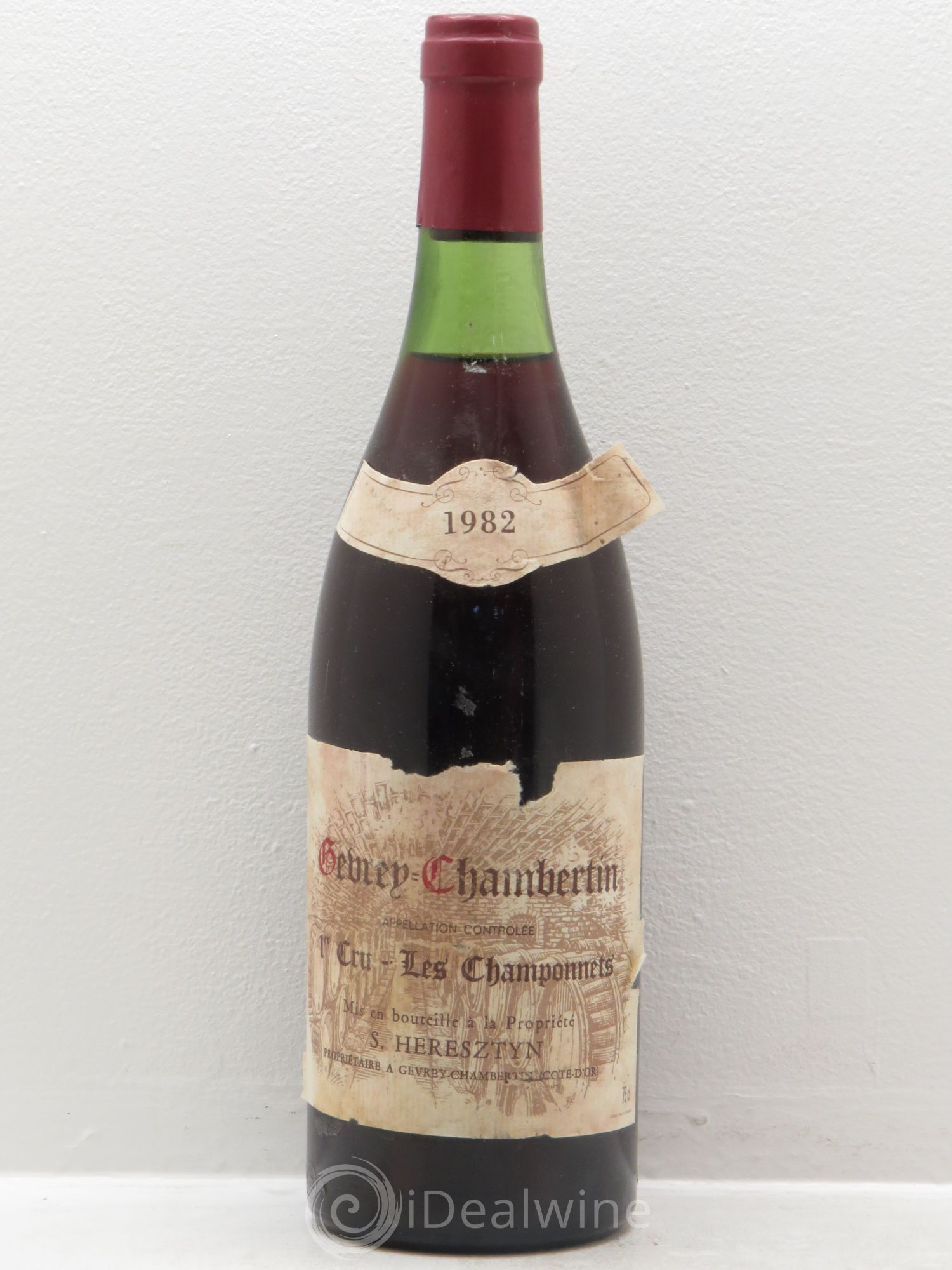 Gevrey-Chambertin 1er Cru S.Heresztyn 1982 - Lot de 1 bouteille - 0