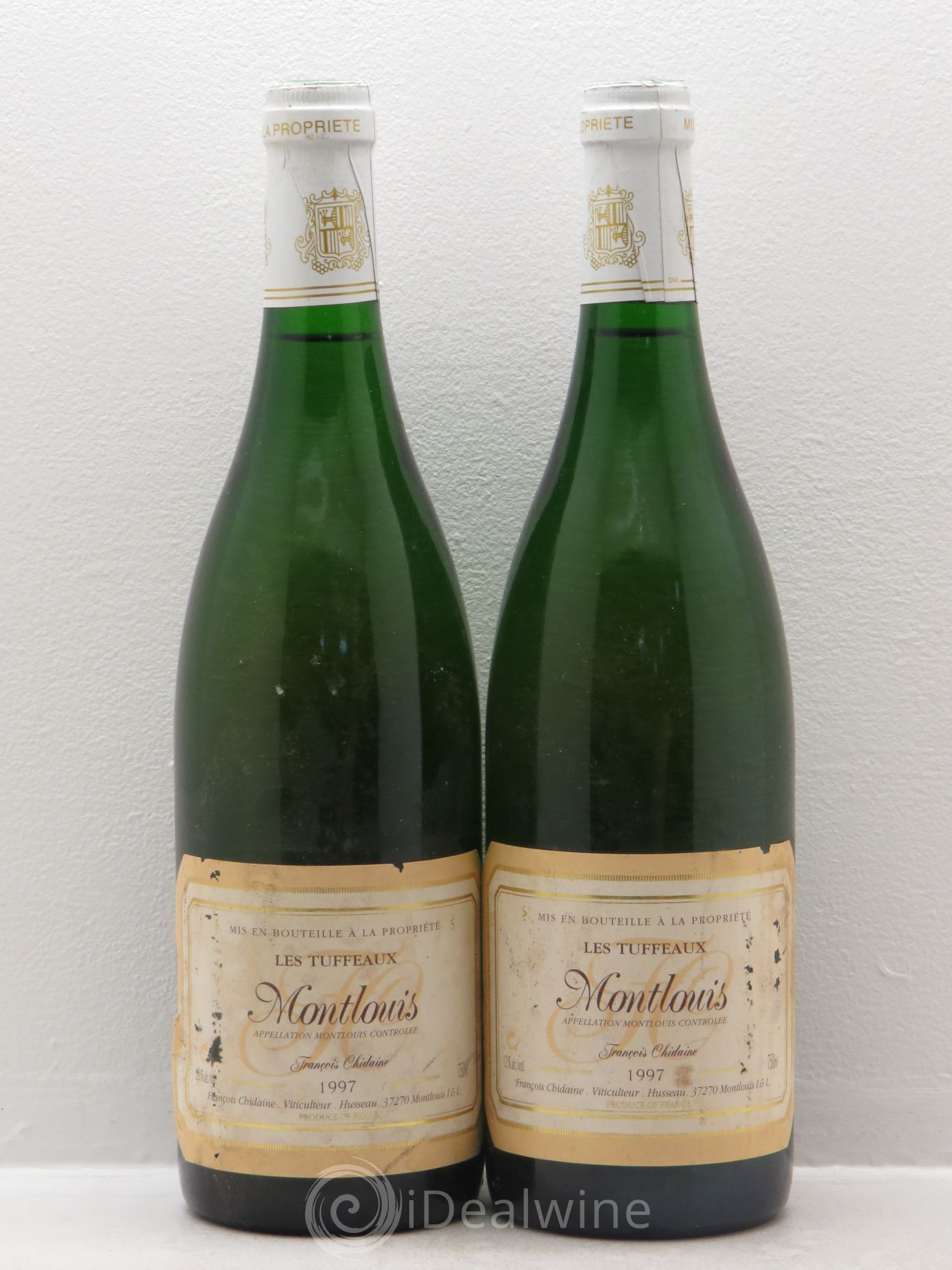 Montlouis-sur-Loire Les Tuffeaux François Chidaine 1997 - Posten von 2 Flaschen - 0