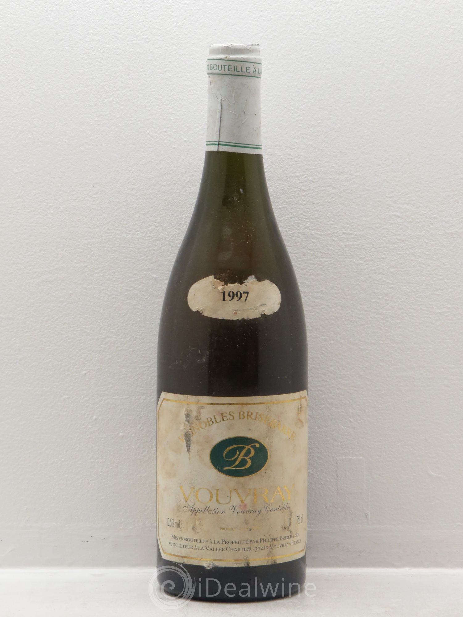 Vouvray Domaine de Brisebarre (sans prix de réserve) 1997 - Posten von 1 Flasche - 0