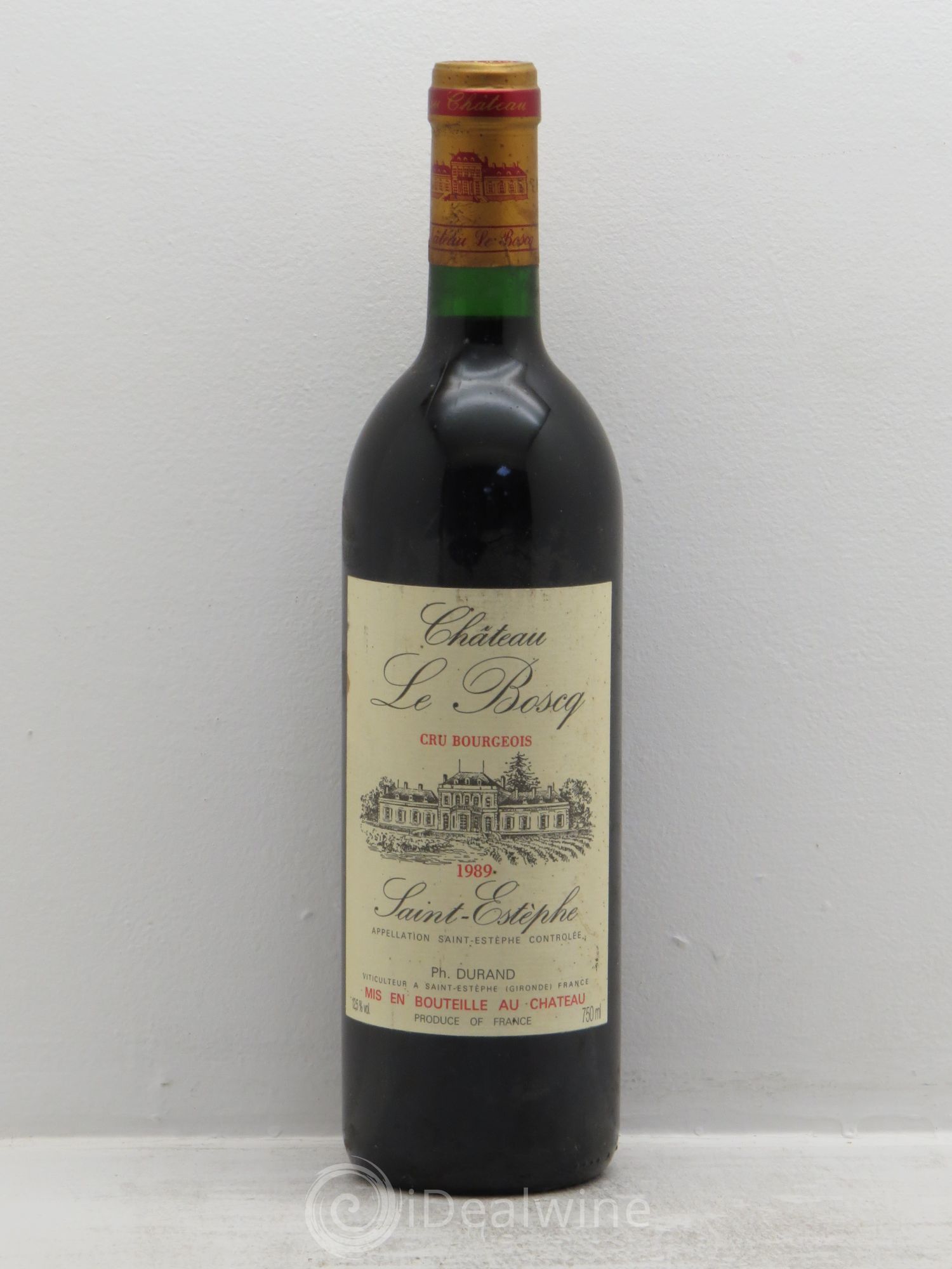 Château le Boscq Cru Bourgeois (sans prix de réserve) 1989 - Lot de 1 bouteille - 0