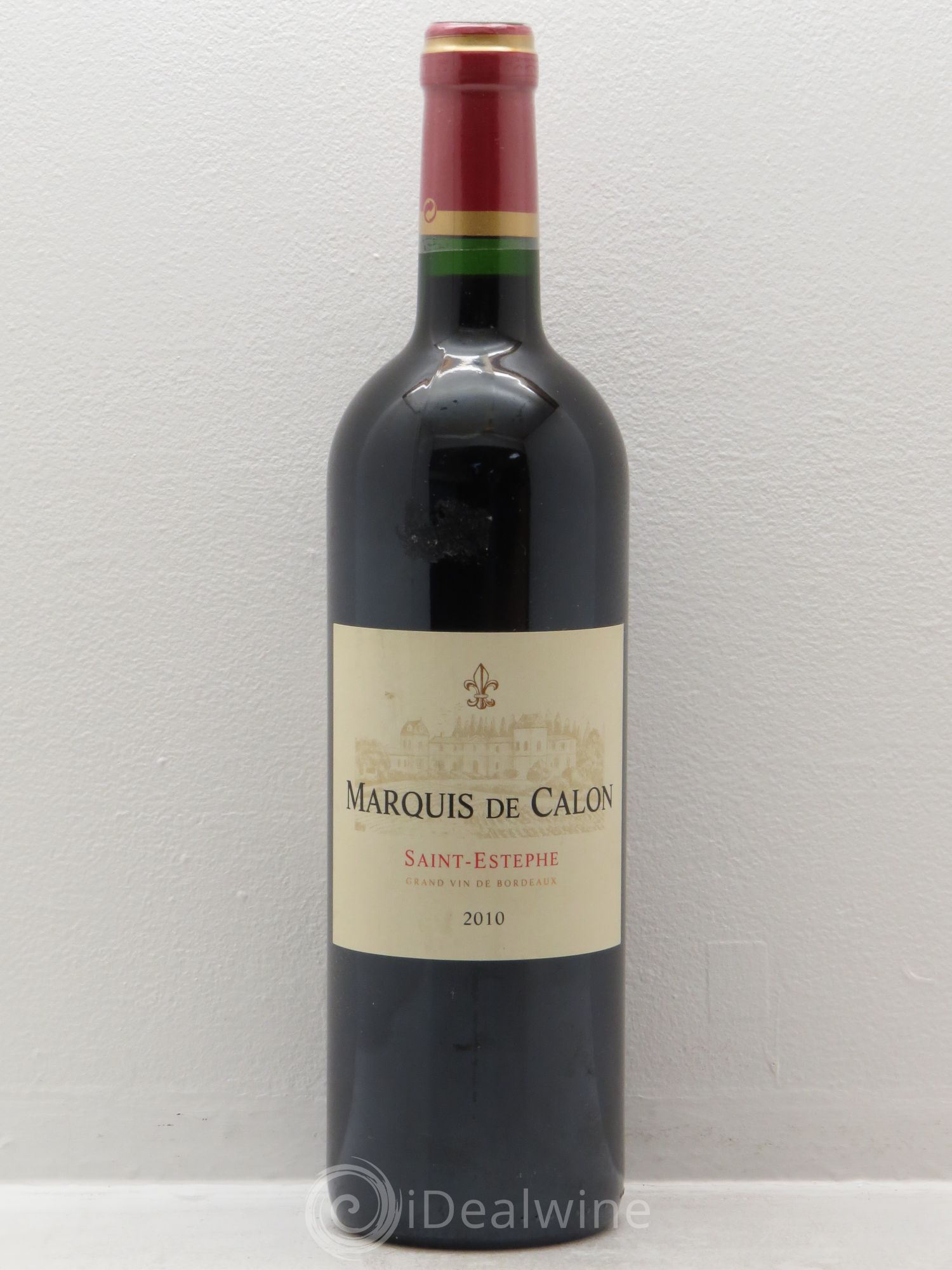 Saint-Estèphe Marquis de Calon 2010 - Posten von 1 Flasche - 0