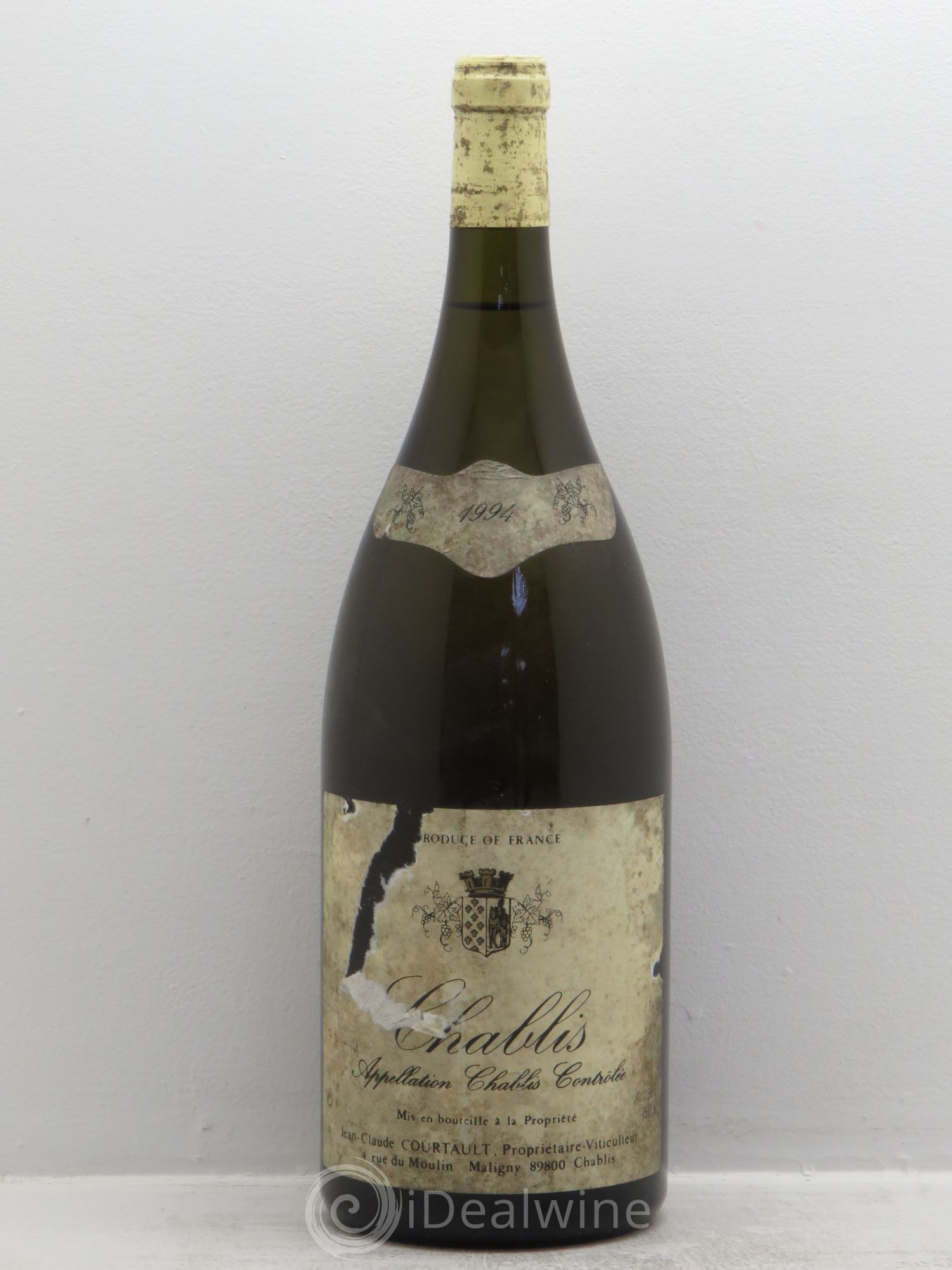Chablis JC.Courtault (sans prix de réserve) 1994 - Posten von 1 Magnum - 0